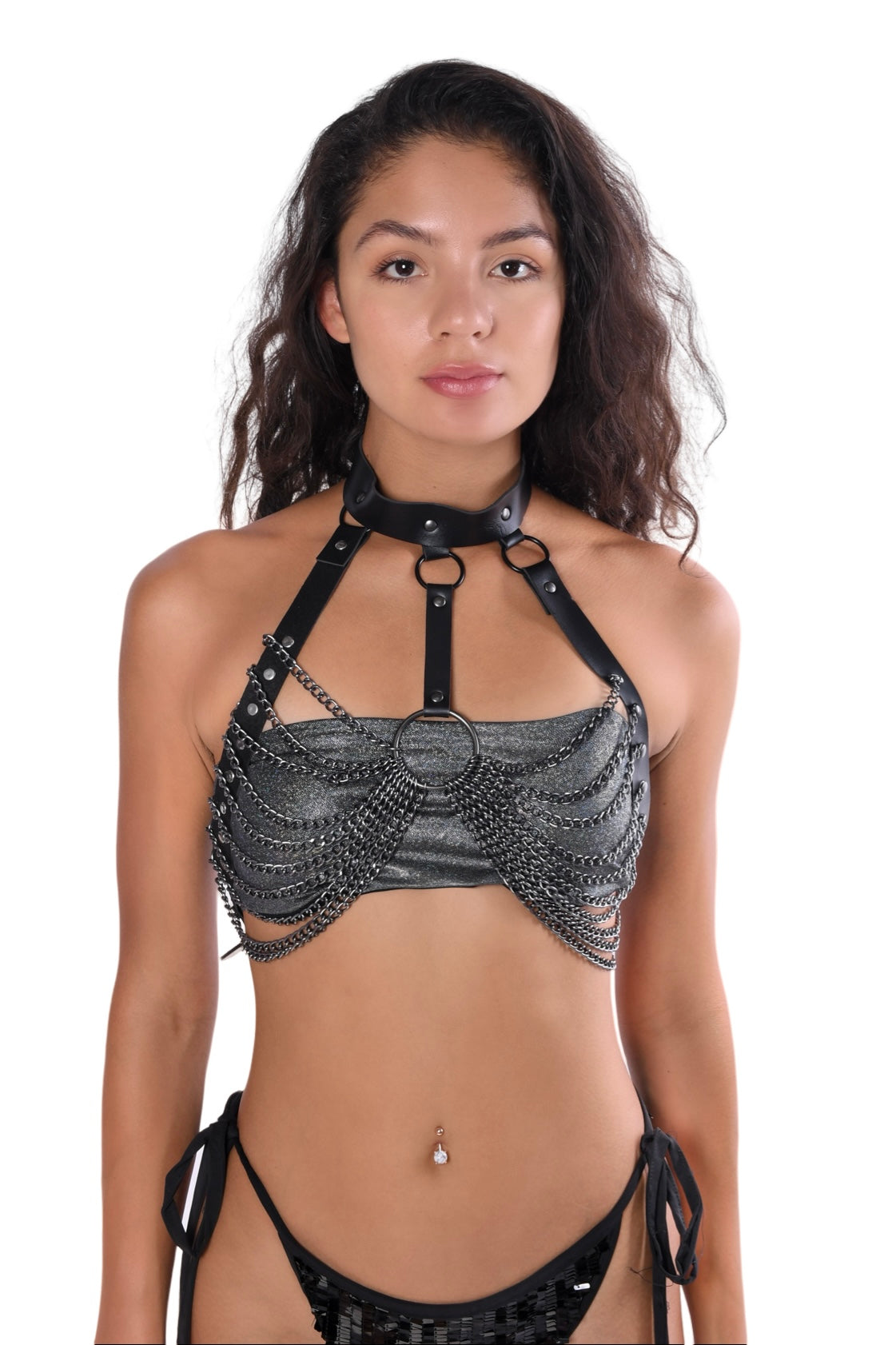 Babe Harness Chain Top