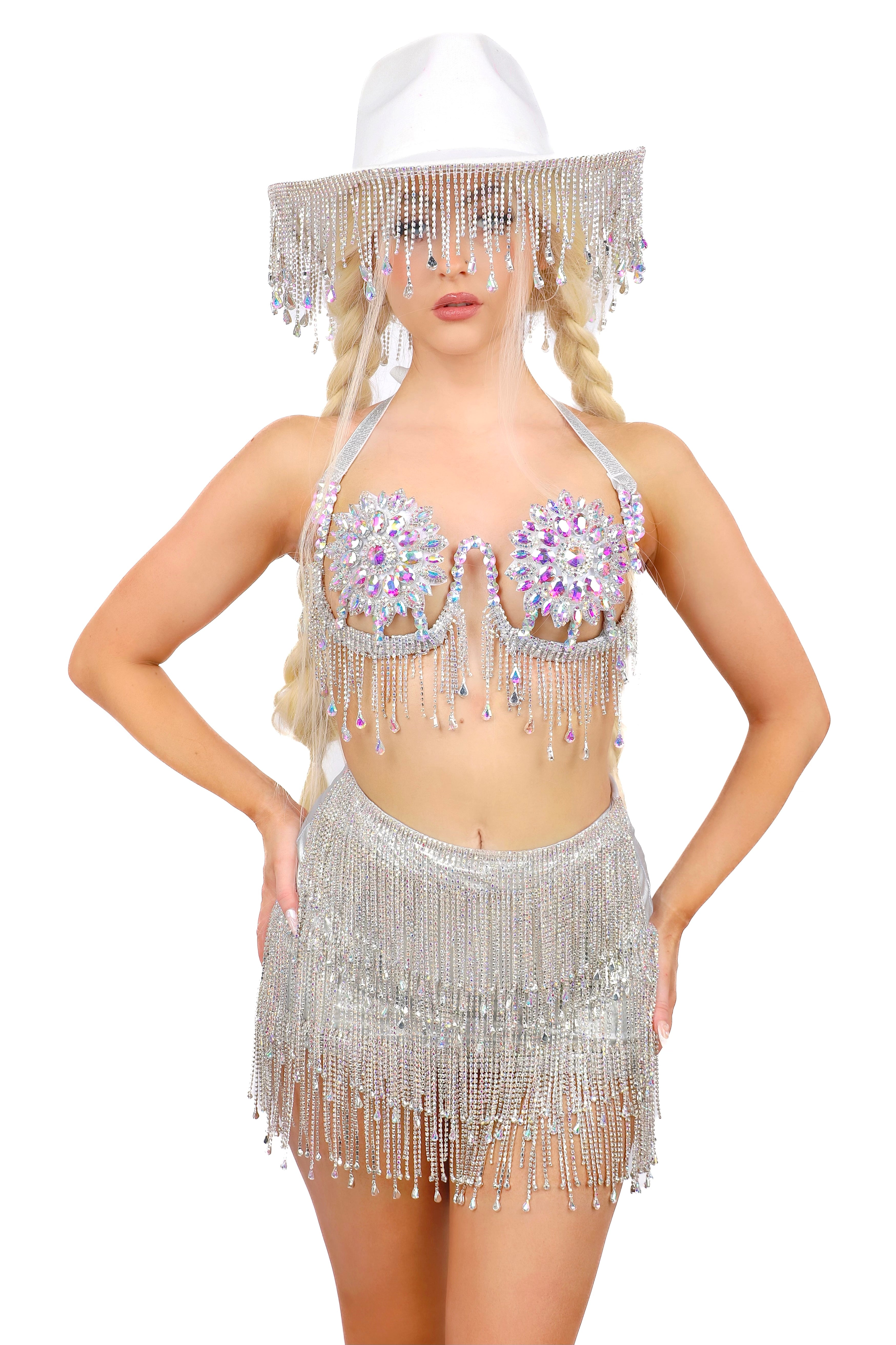 FULL OUTFIT- Rhinestone Meadow Diva (3 pcs)