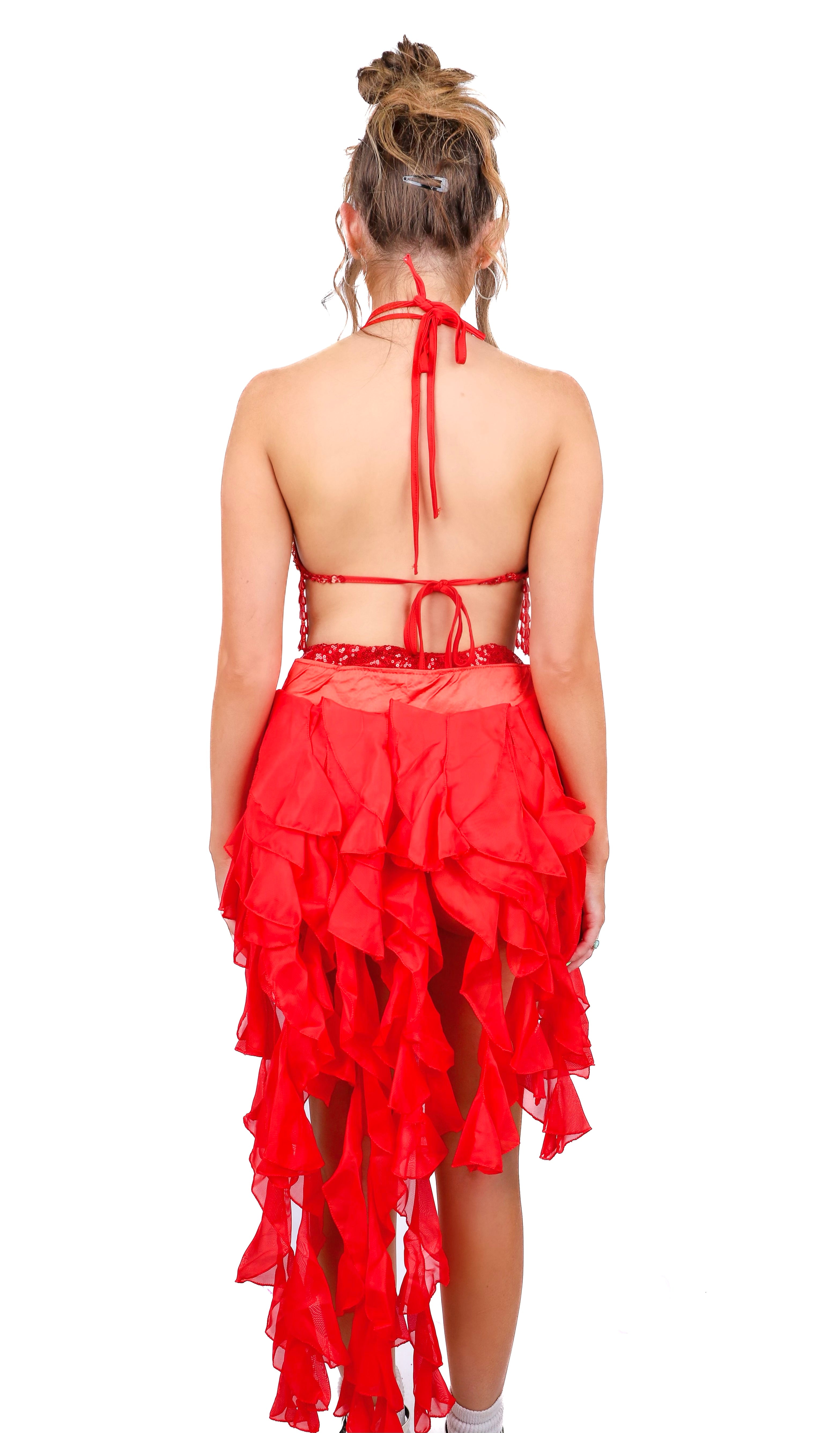 FULL OUTFIT- Ruby Princess Diva (4 pcs)