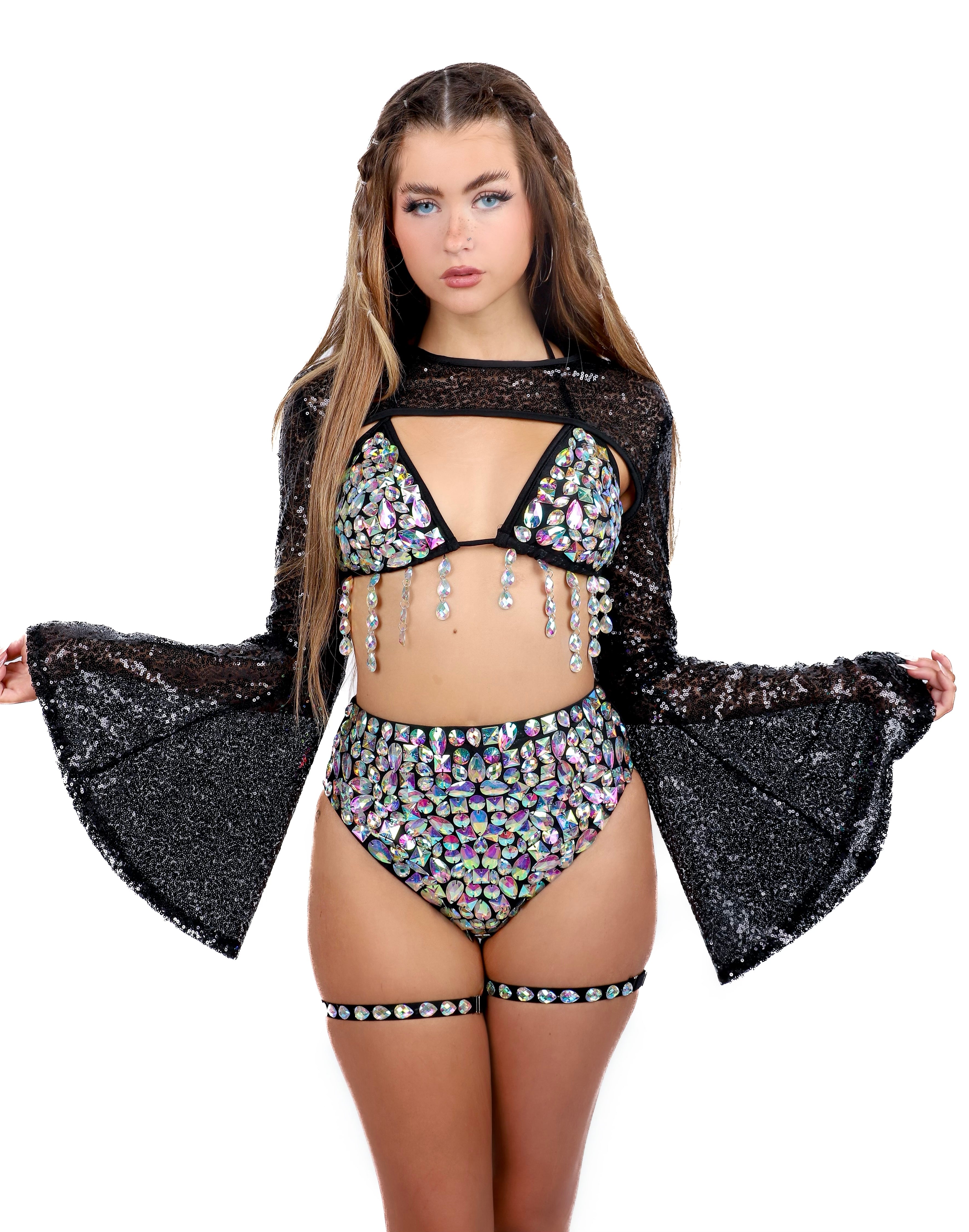 FULL OUTFIT- Midnight Cosmos (4 pcs)