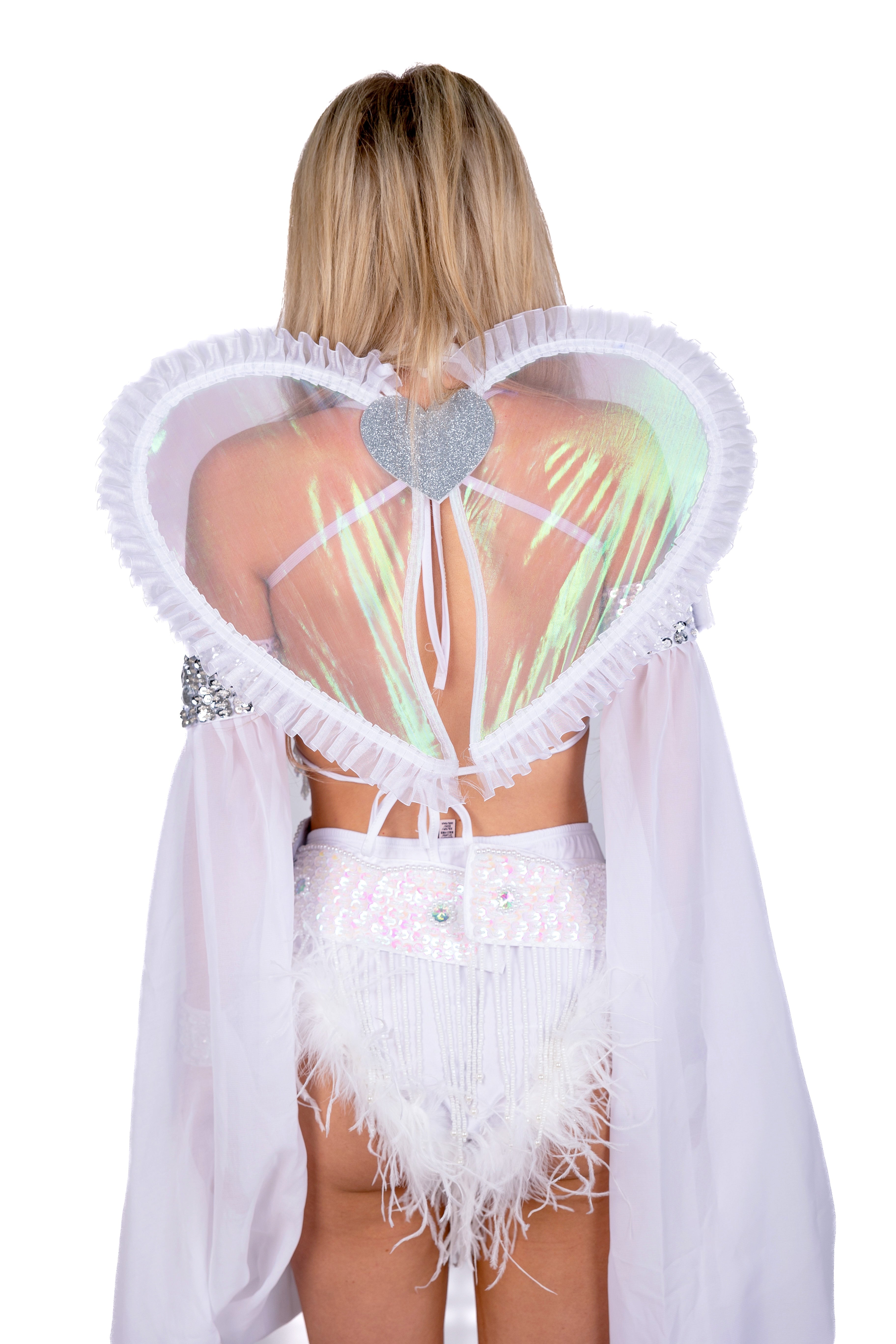 White Cupid Wings