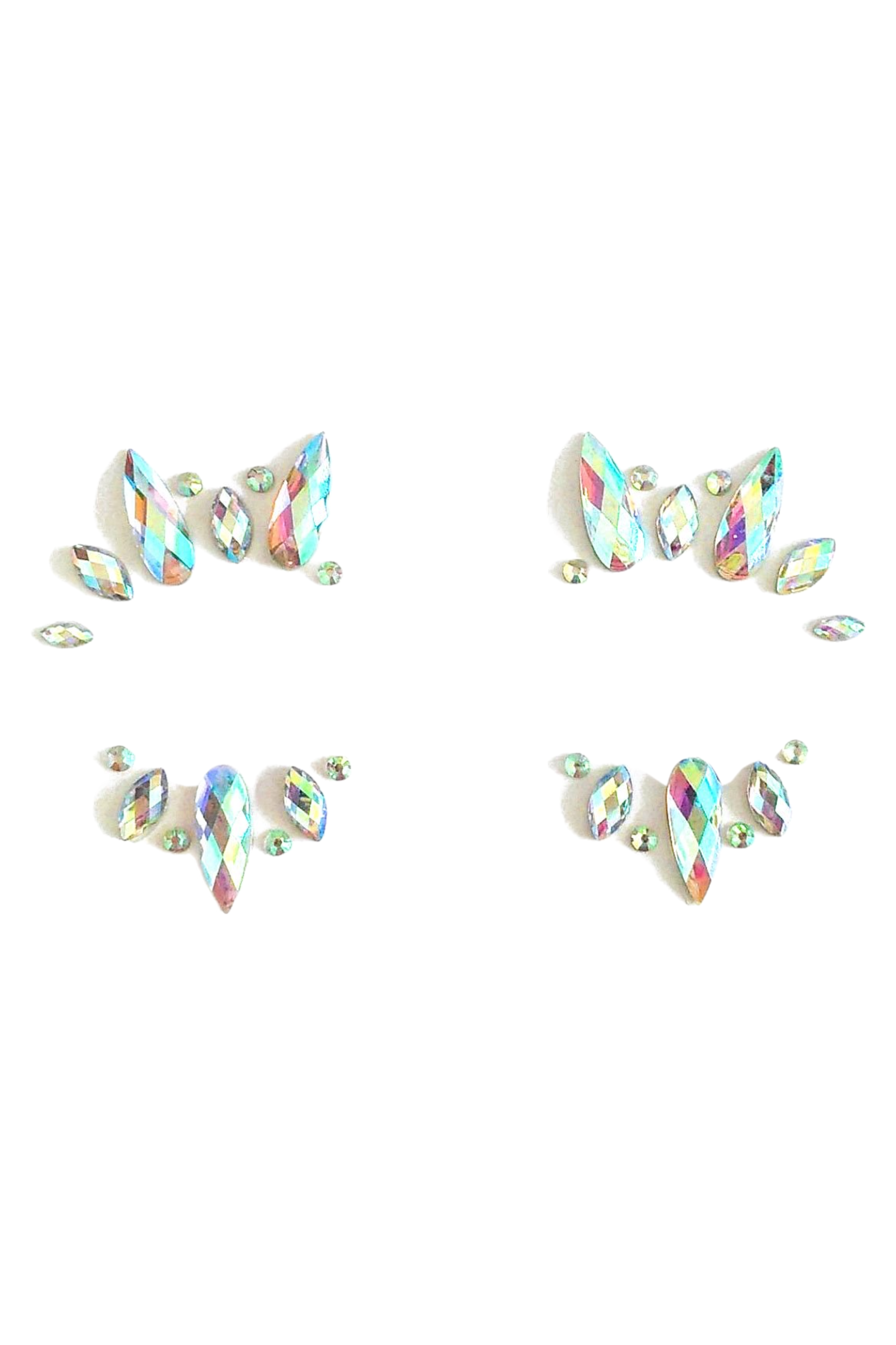 Crystal Tears Rhinestone Crystal Face Jewels