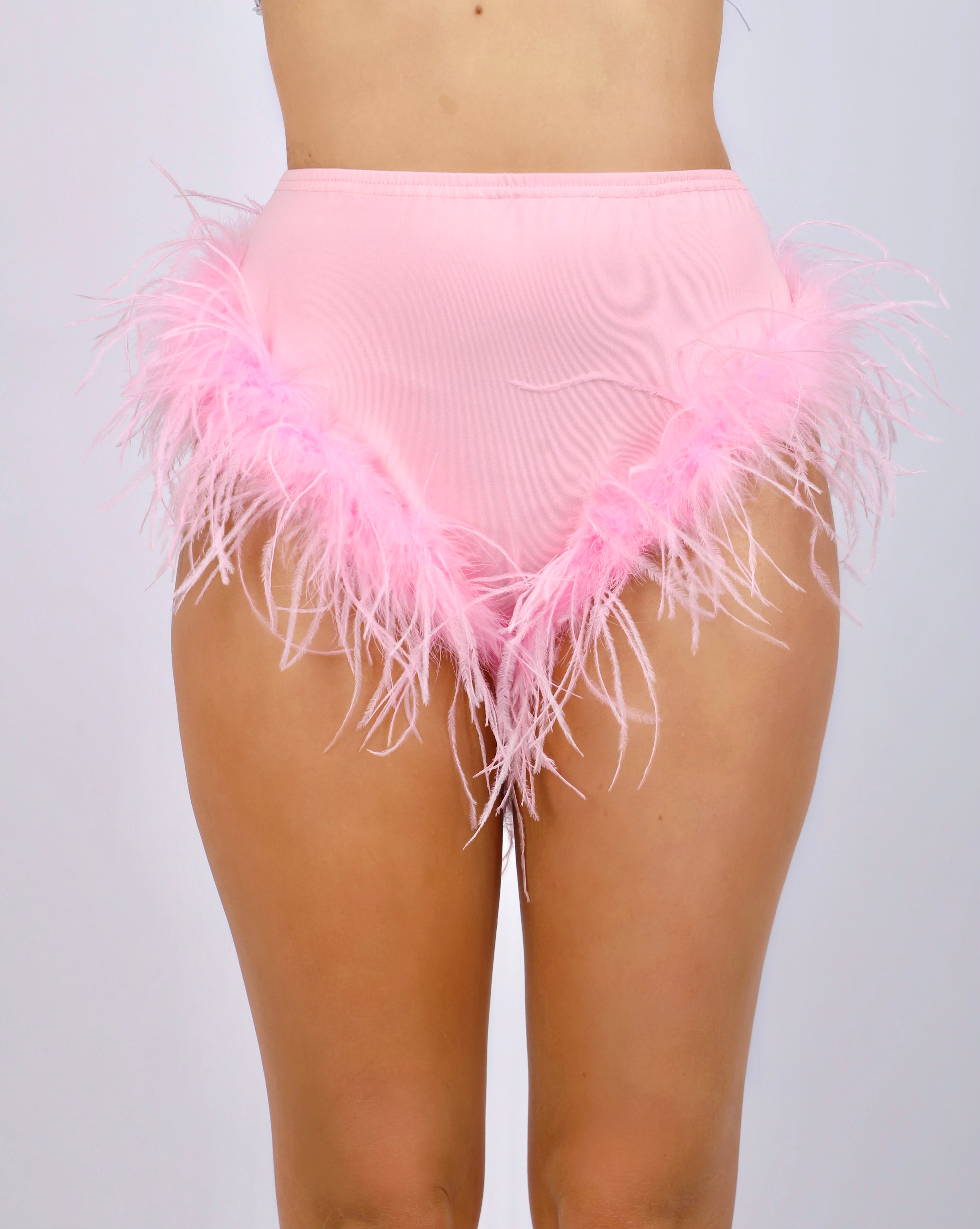 Pink Fuzzy Bottoms