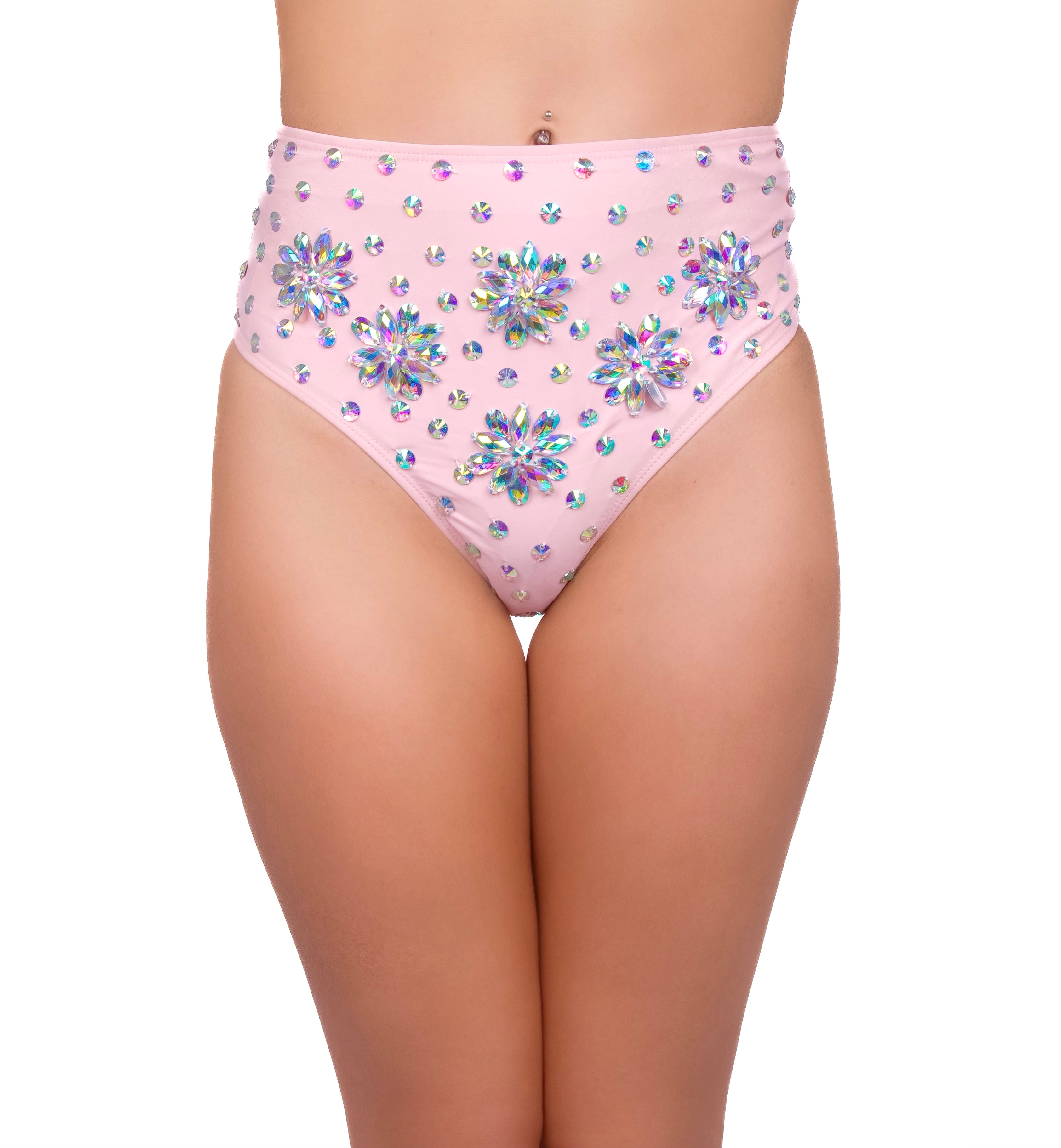 Baby Pink Meadow Carnival Bottoms