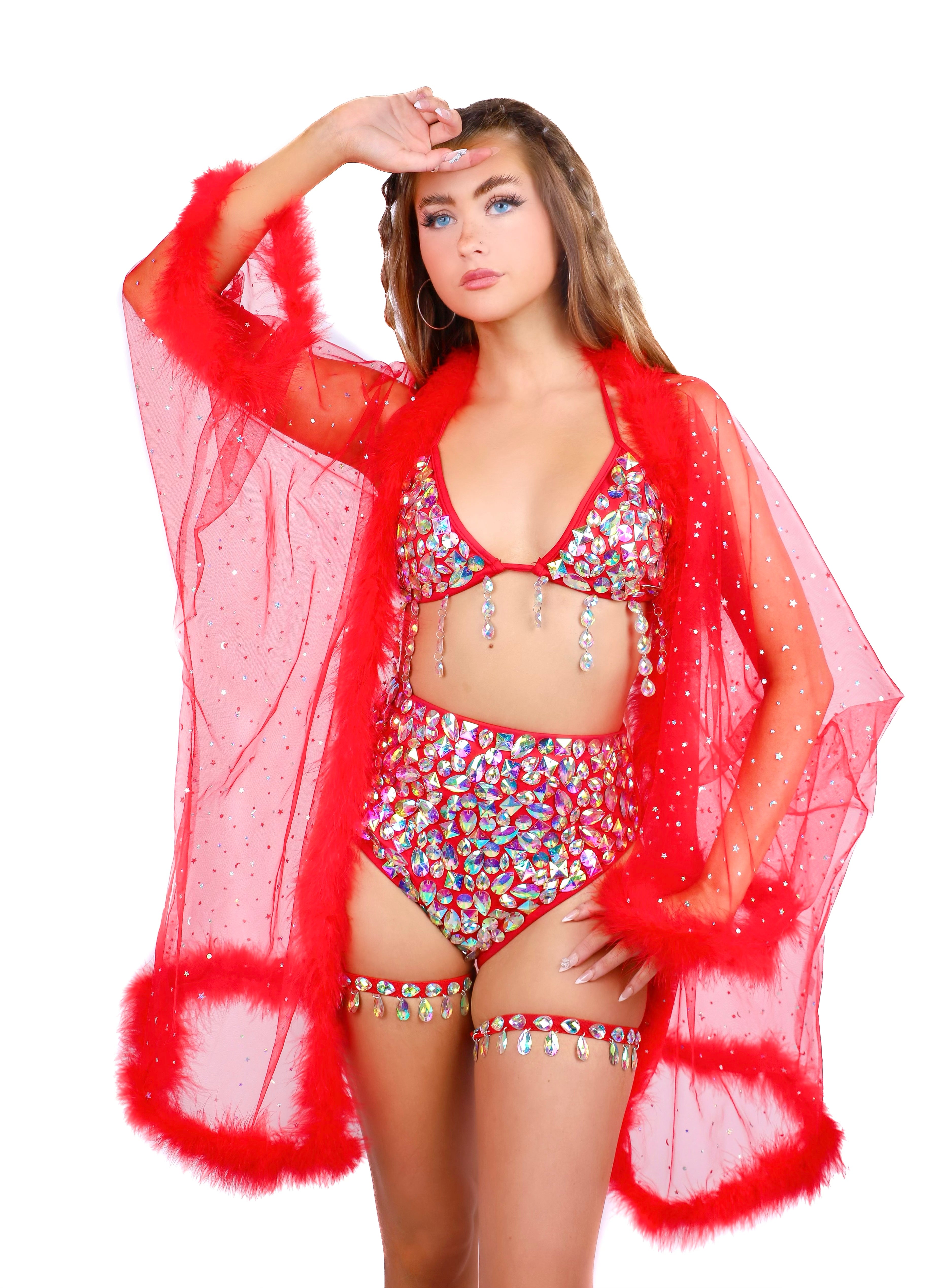 FULL OUTFIT- Ruby Diva (4 pcs)