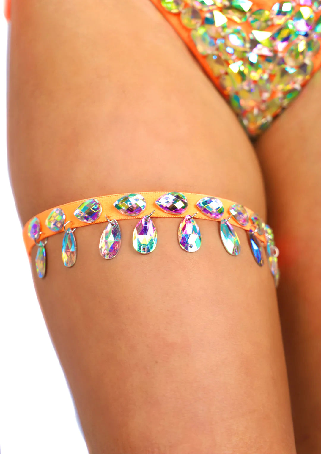 Iridescent Gem Leg Wrap 3.0