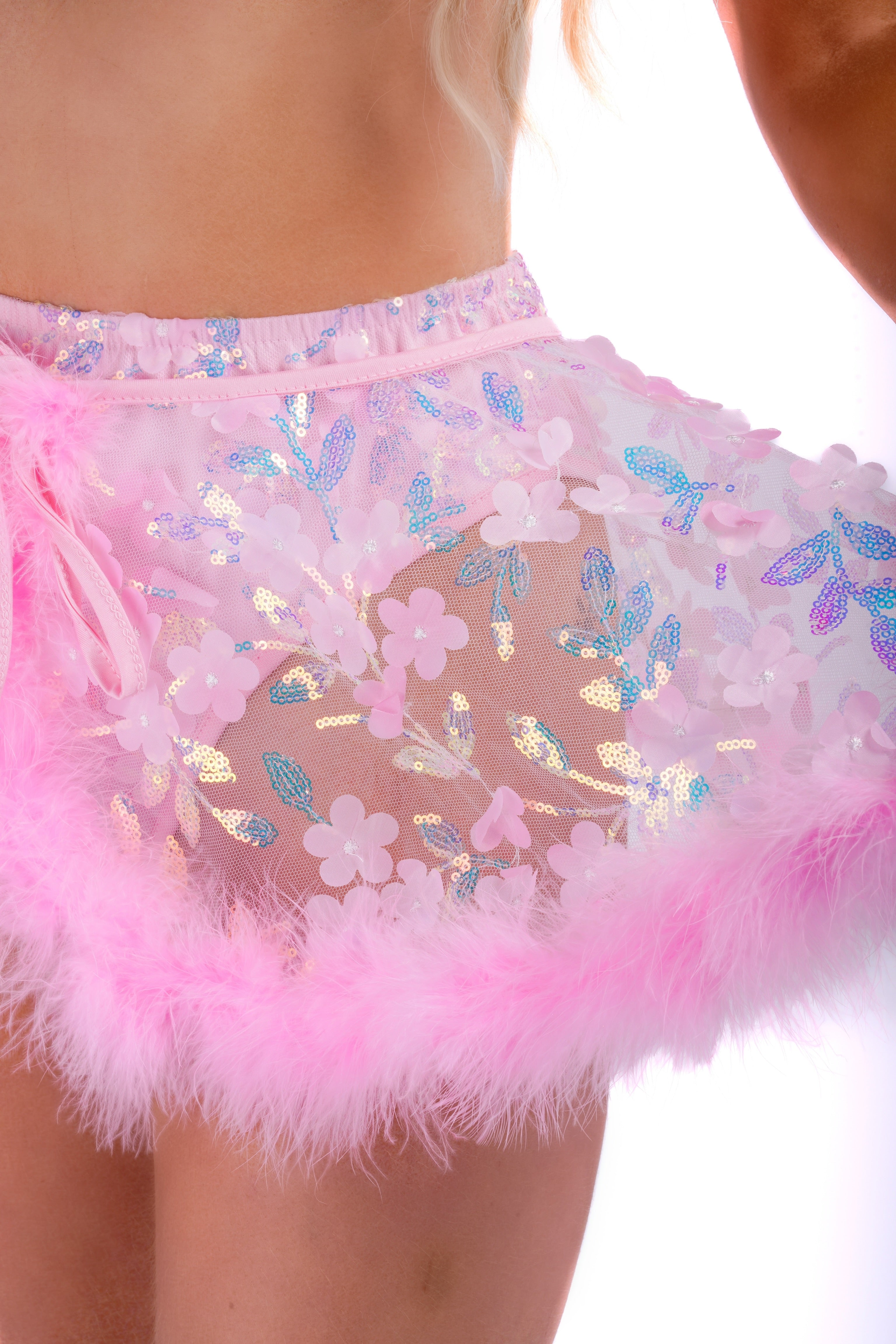 Iridescent Pink Fairy Blossom Skirt