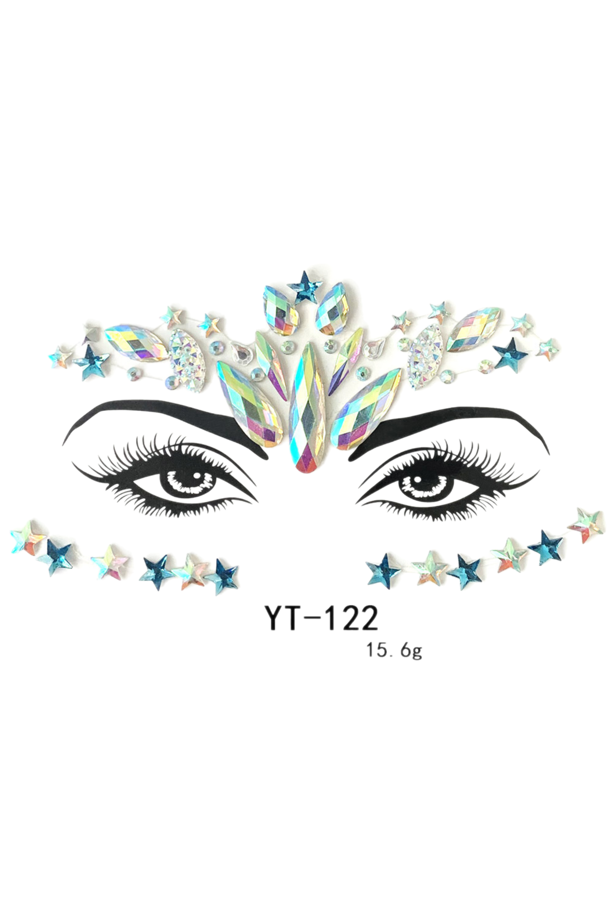 Star Ocean Rhinestone Crystal Face Jewels