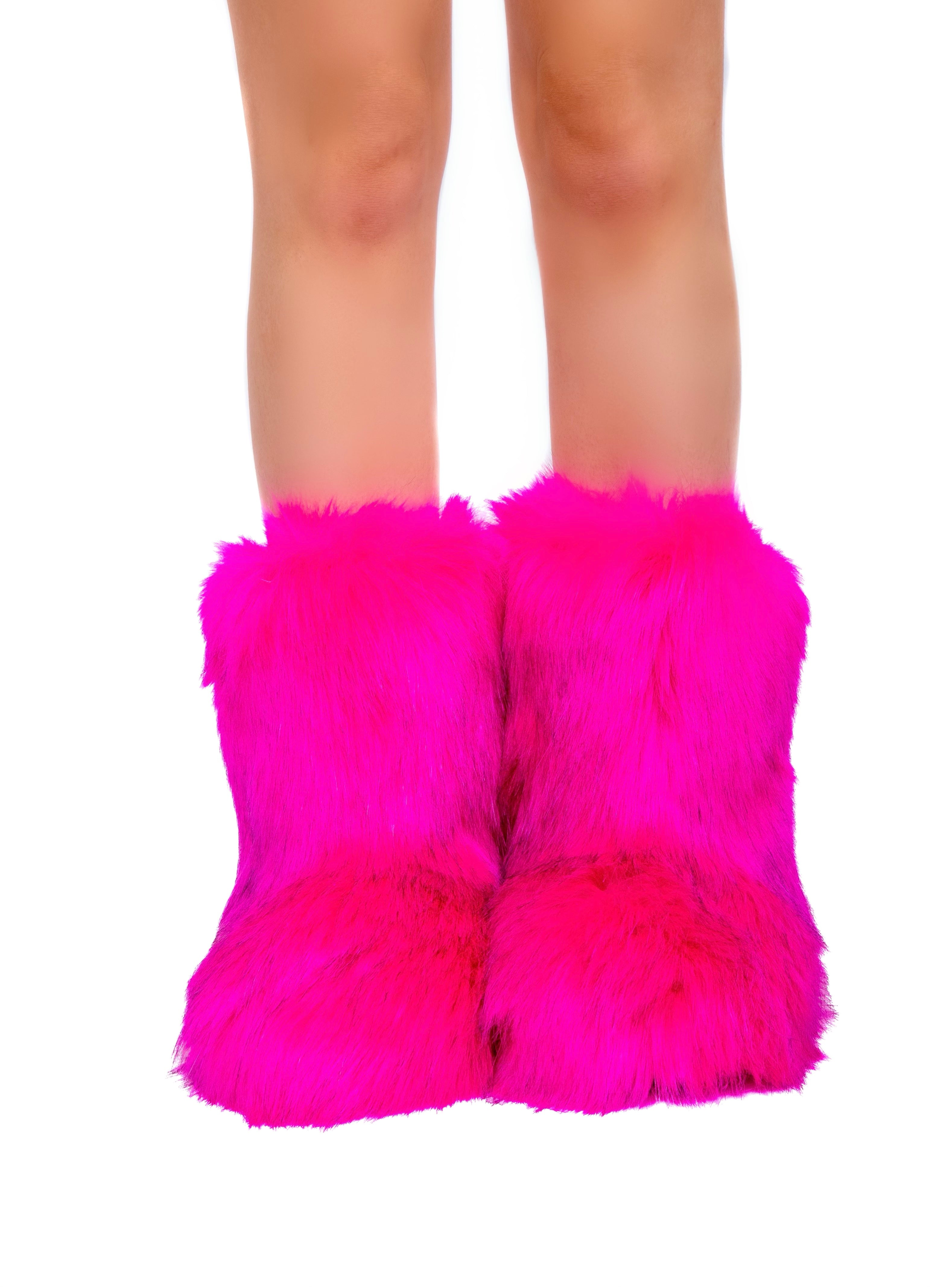 FULL OUTFIT- Hot Pink Fuzzy (4 pcs)