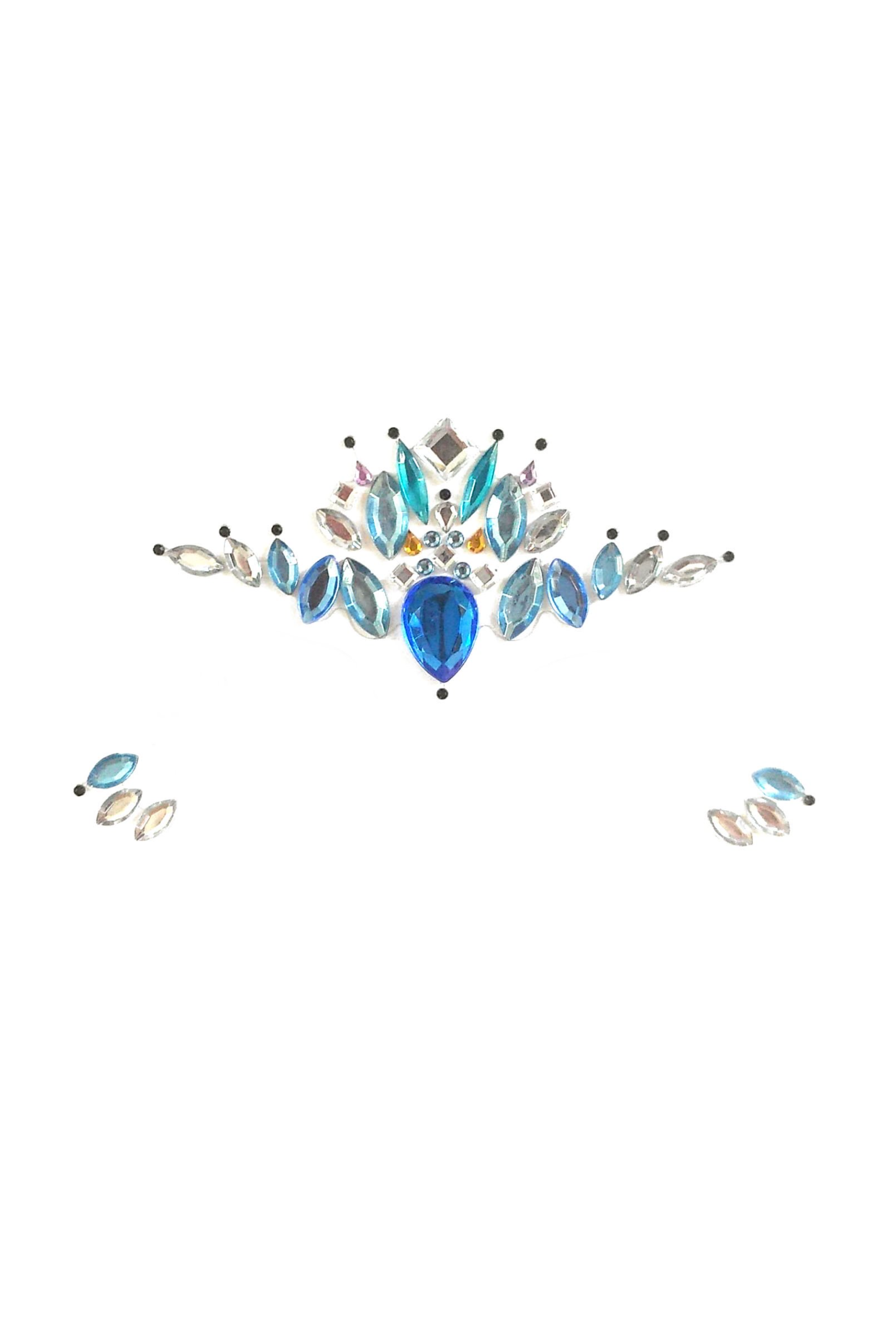 Dolphin Kisses Rhinestone Crystal Face Jewels