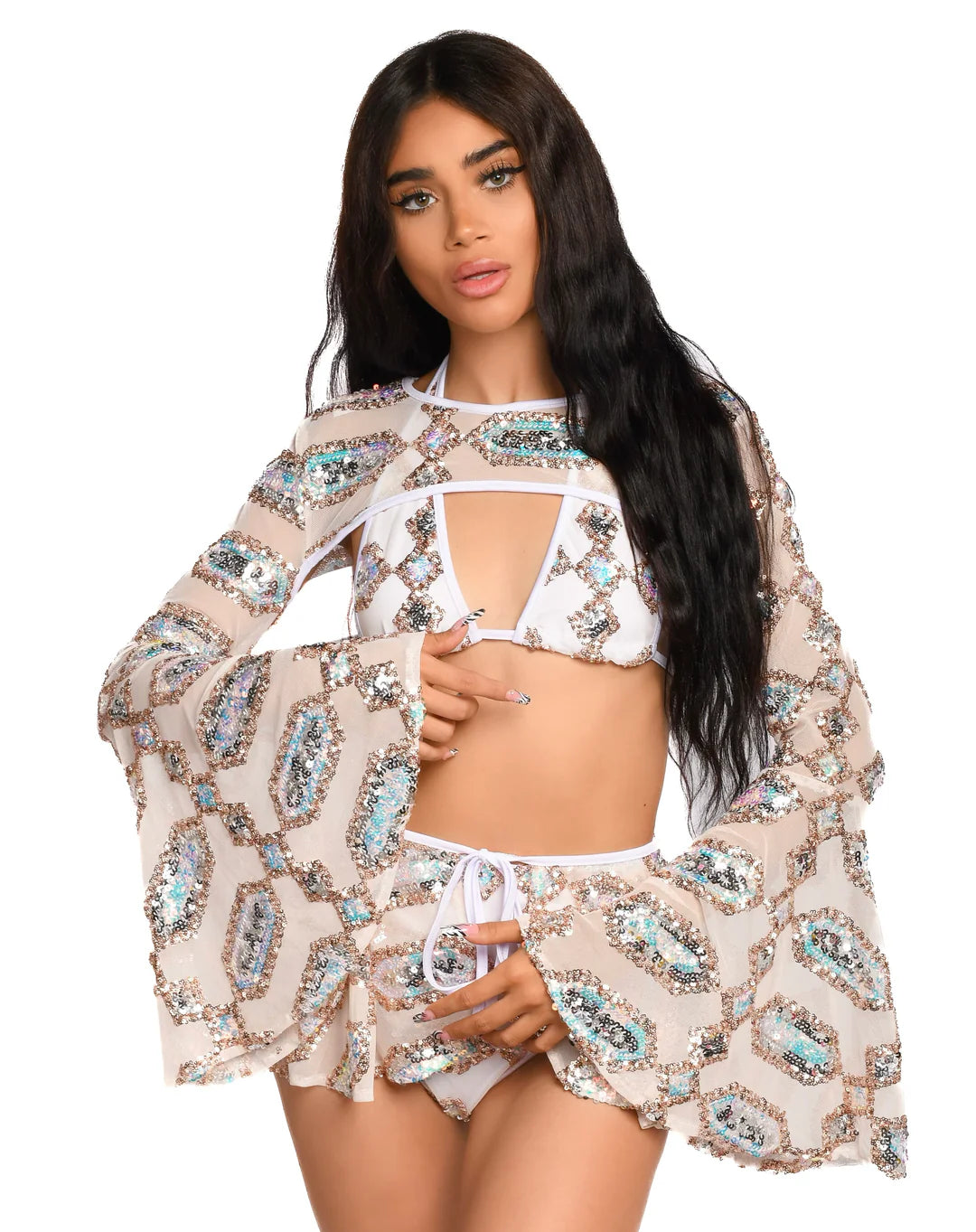 Moonstone Goddess Sequin Set