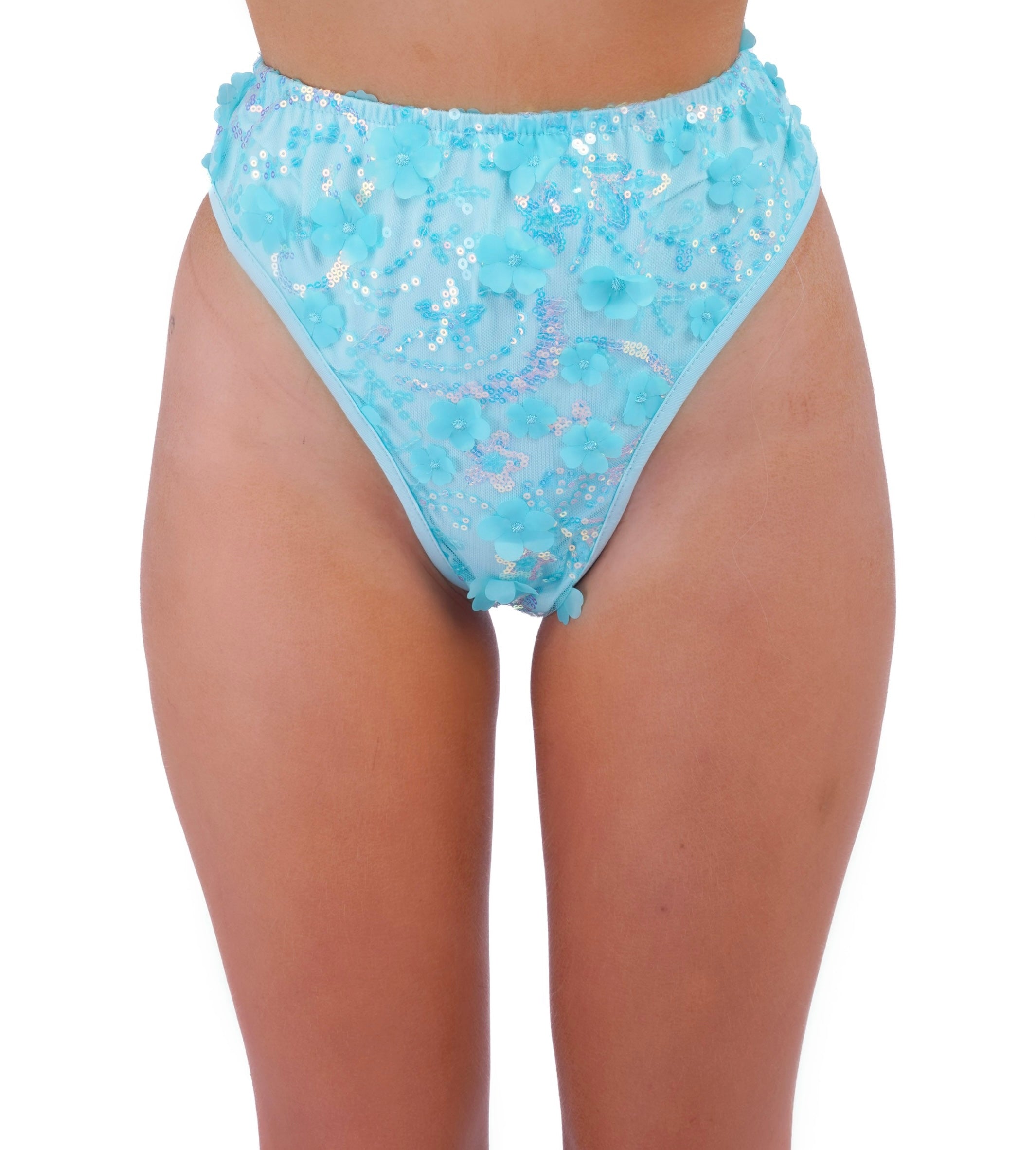 Aqua Fairy Blossom Bottoms