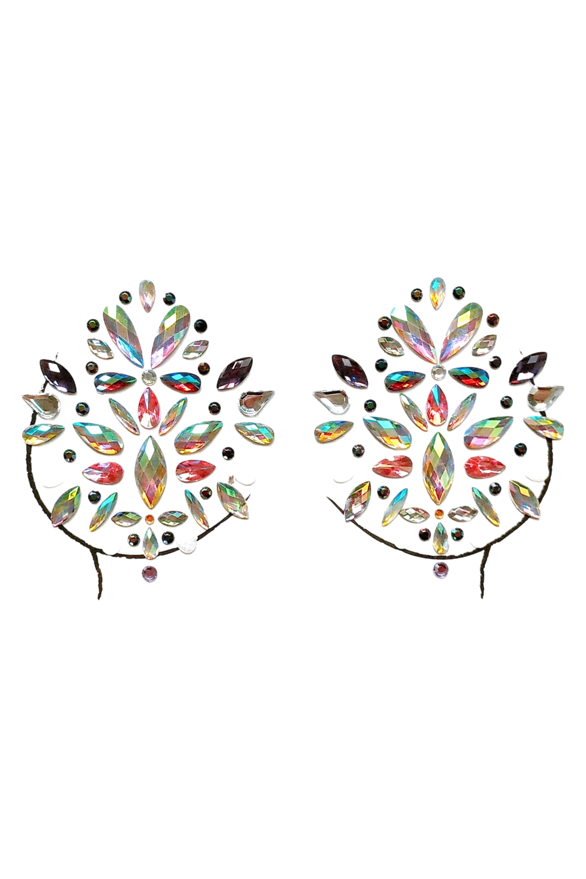 Crystal Bunny Rhinestone Crystal Body Jewels, Pasties