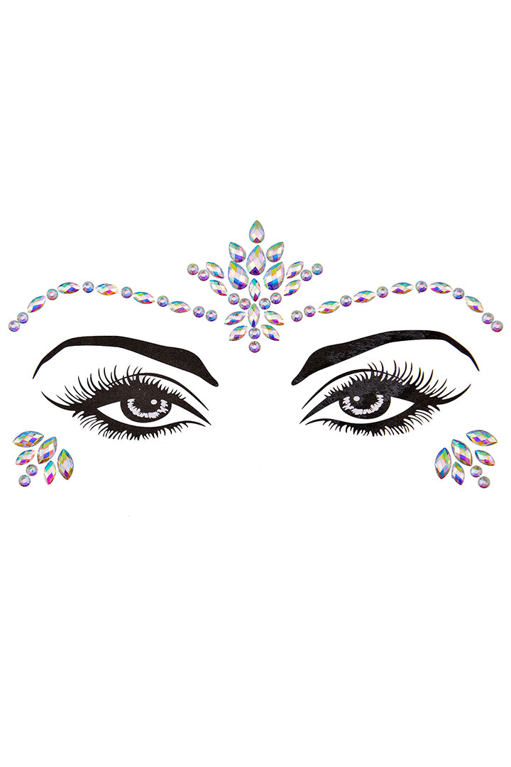 Daisy Rhinestone Crystal Face Jewels