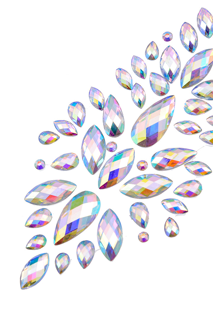 Iridescent Hair Gem