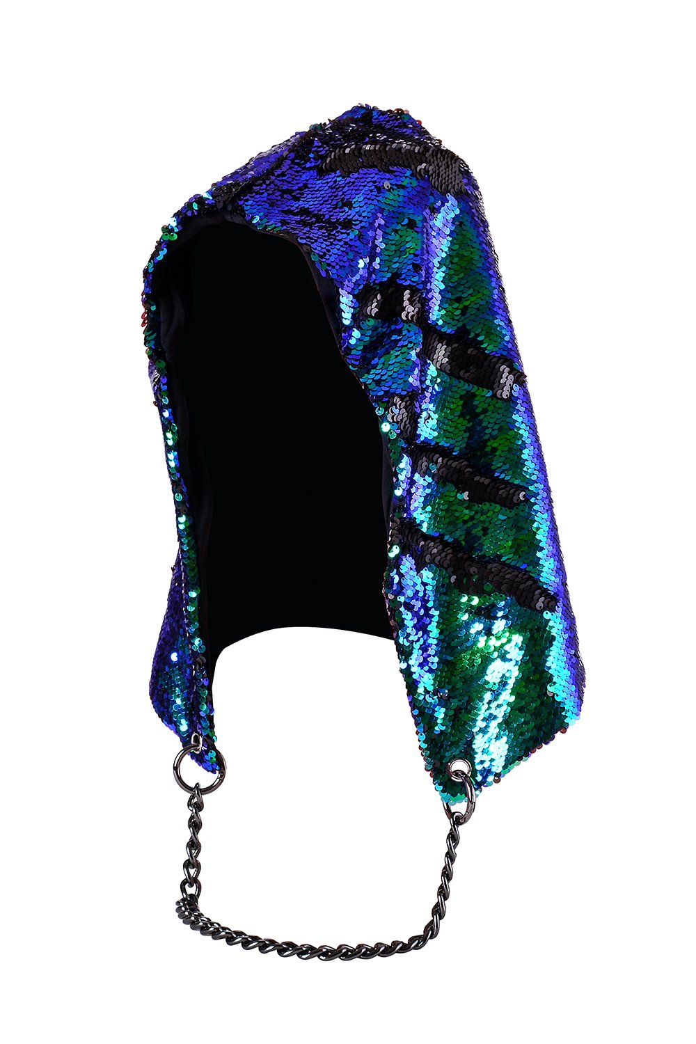 Forest Sequin Hood