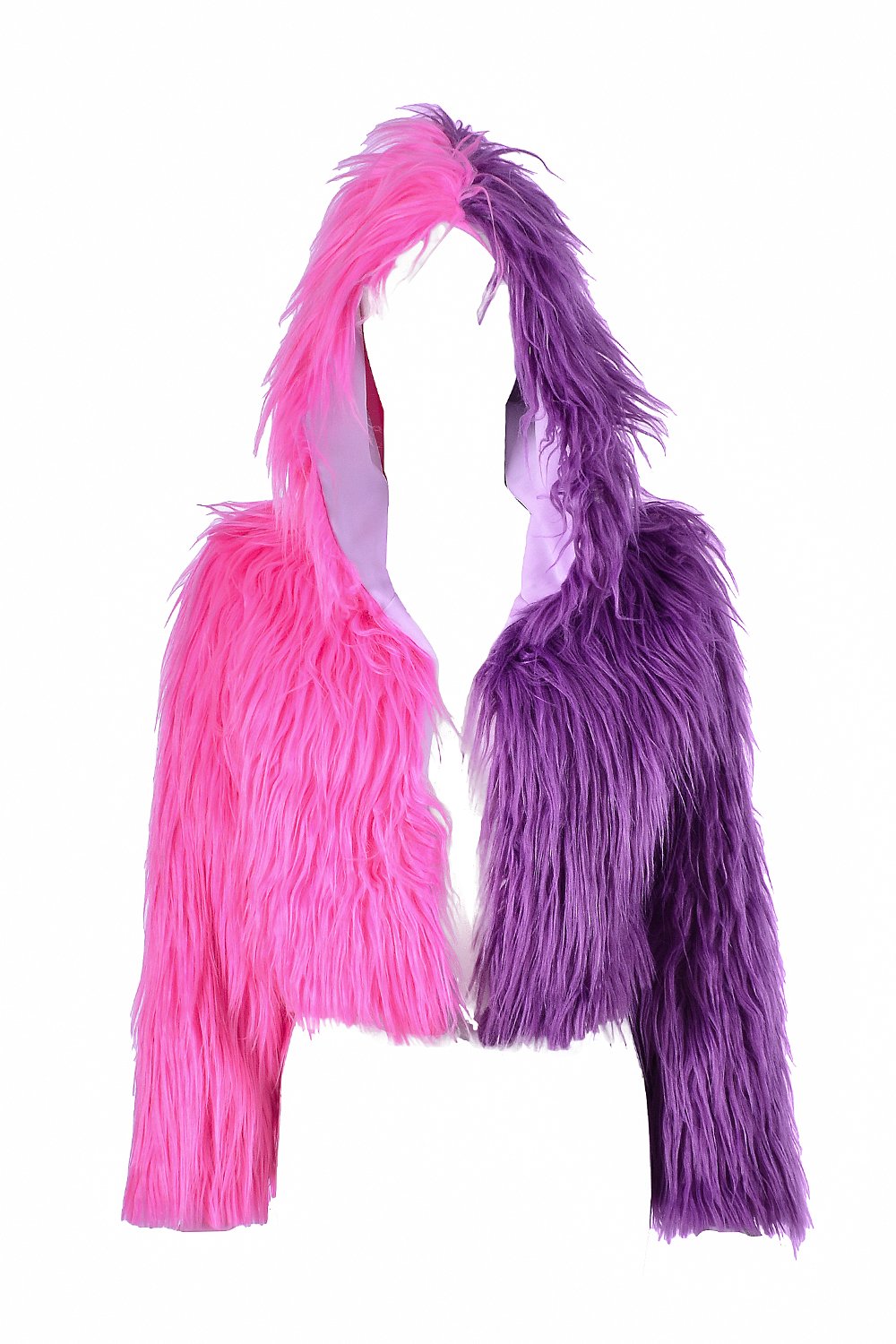 Pink/Purple Fuzzy Jacket