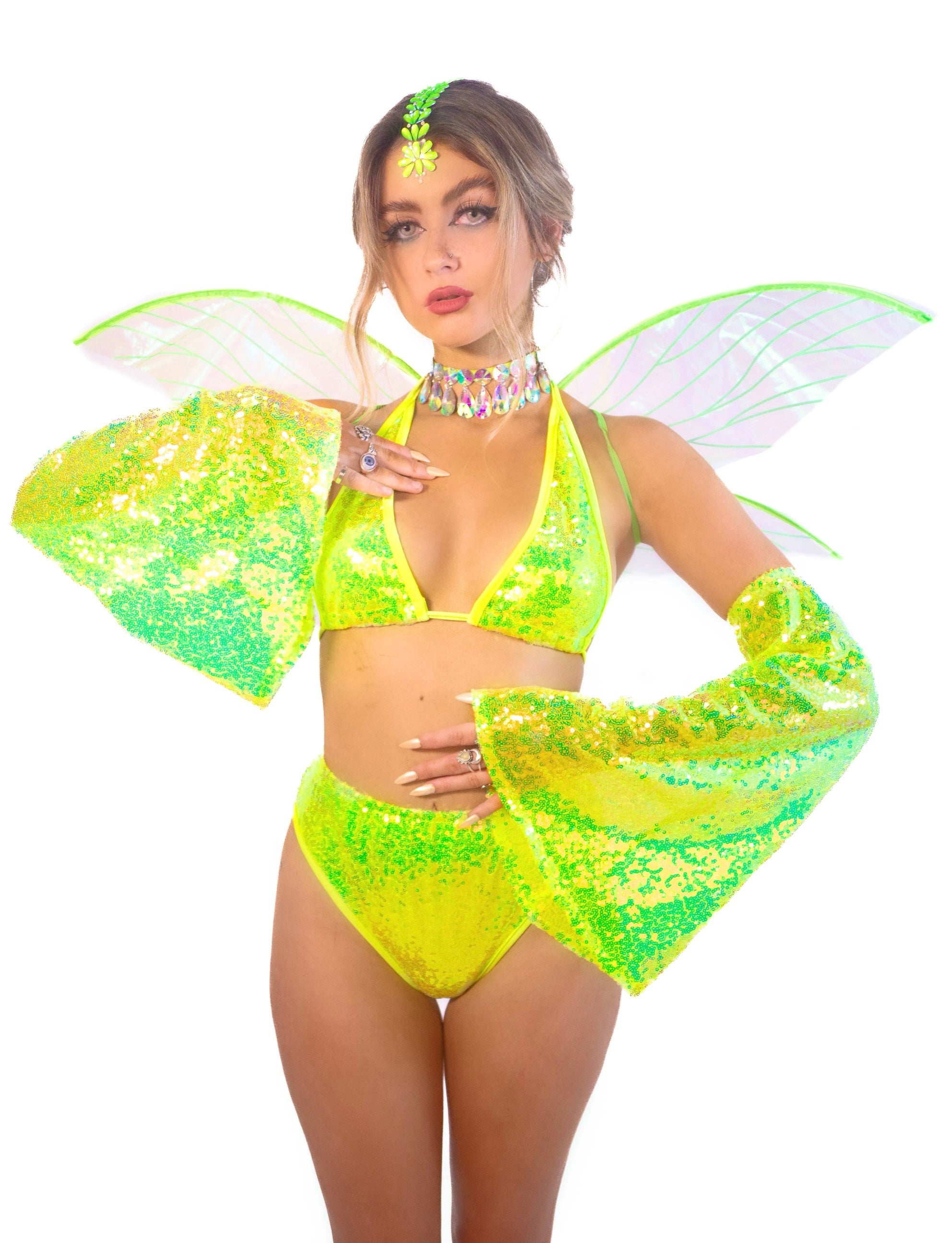 FULL OUTFIT- Neon Fairy Princess