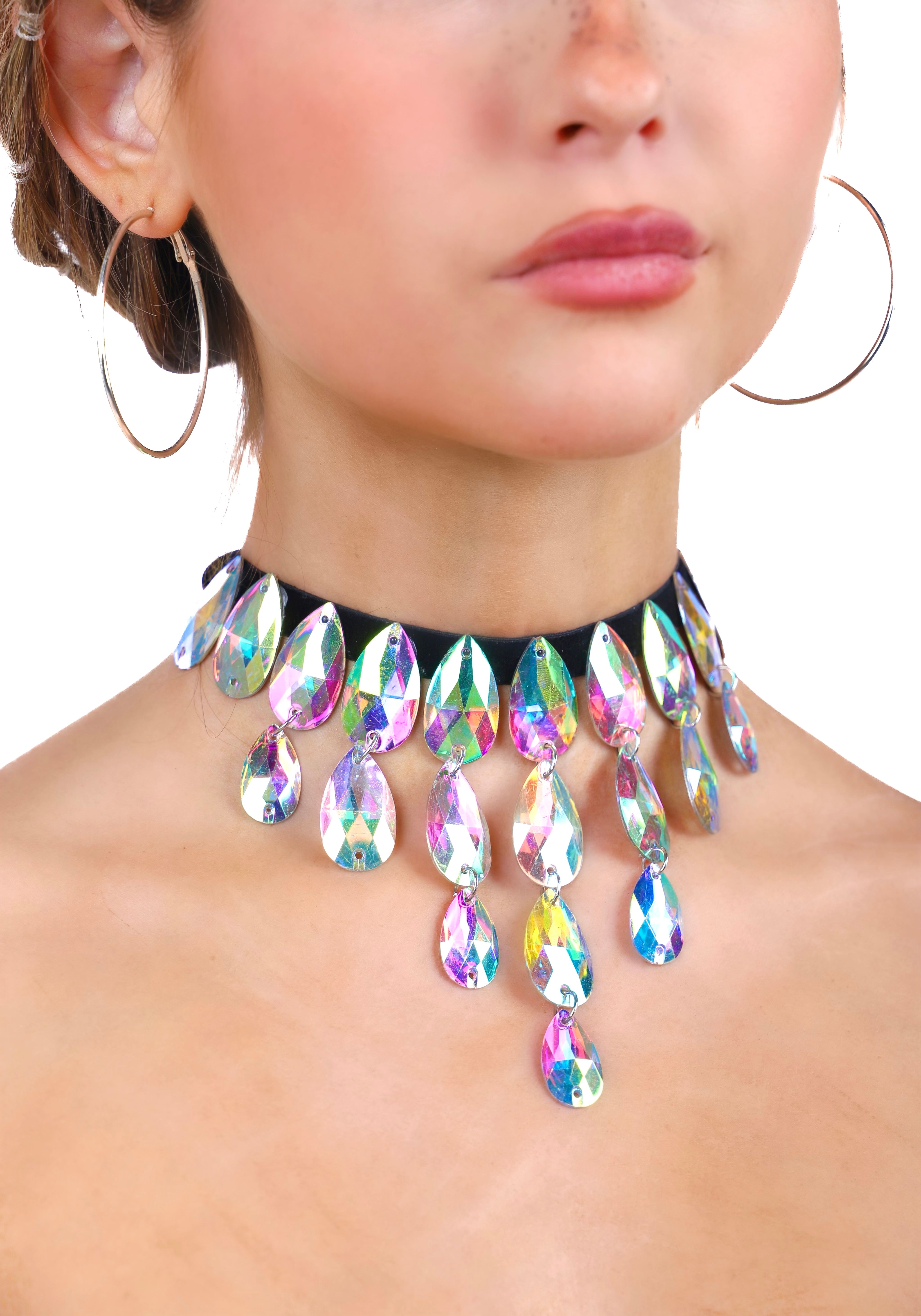 Iridescent Gem Necklace 2.0