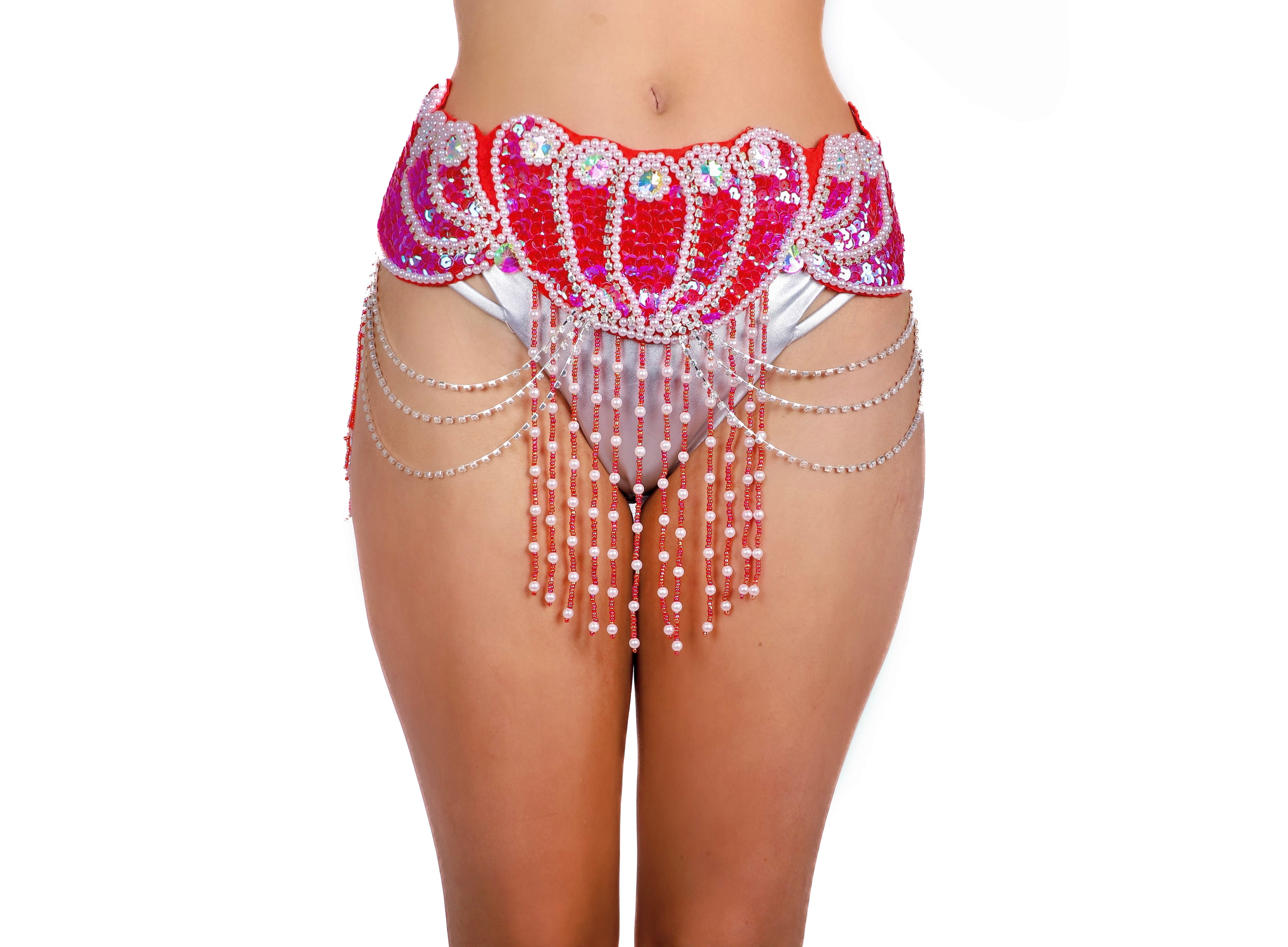 Ruby Mermaid Carnival Belt