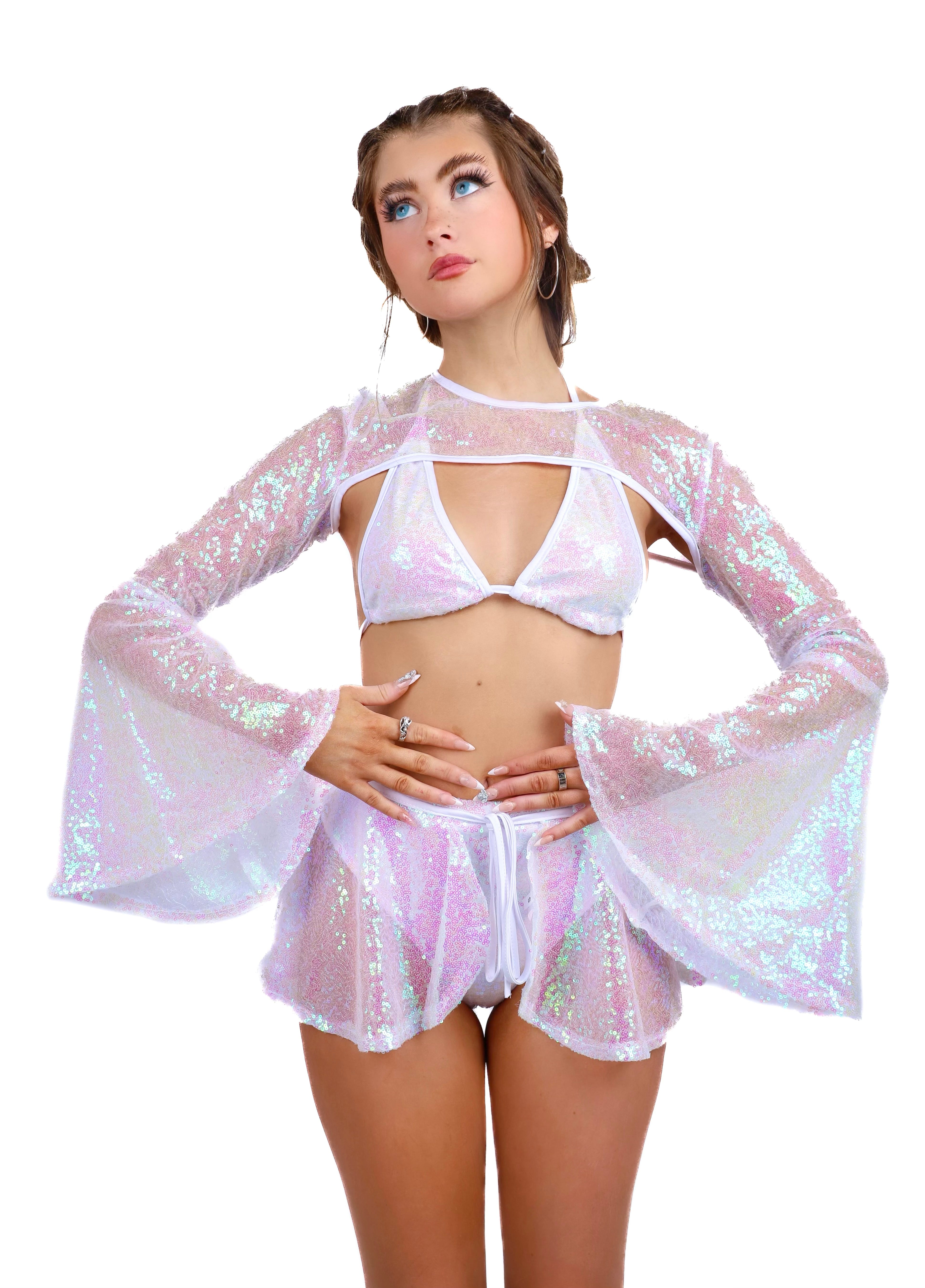 Pink Iridescence Fairy Aura Set (4 pcs)