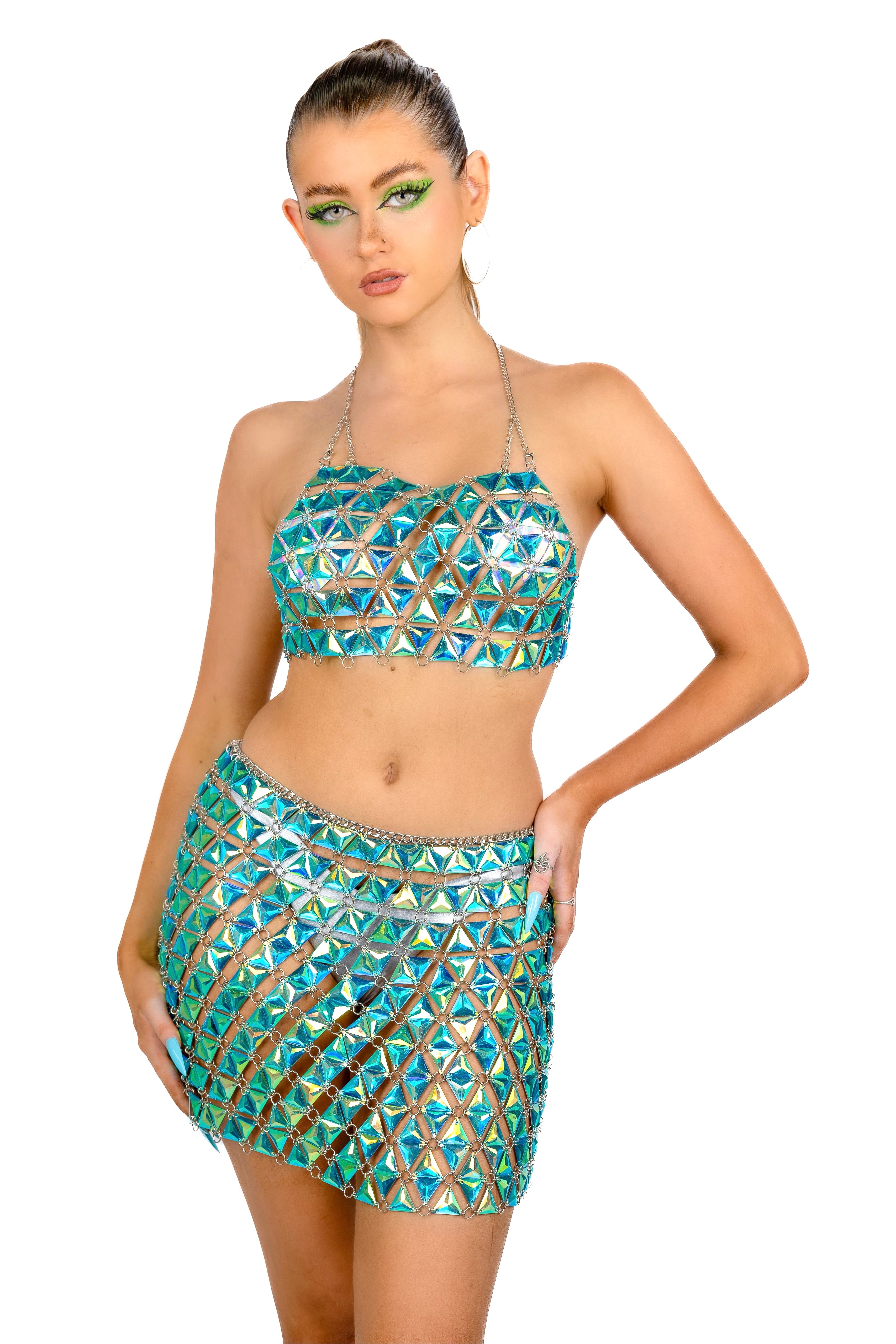 Turquoise Jewelry Skirt