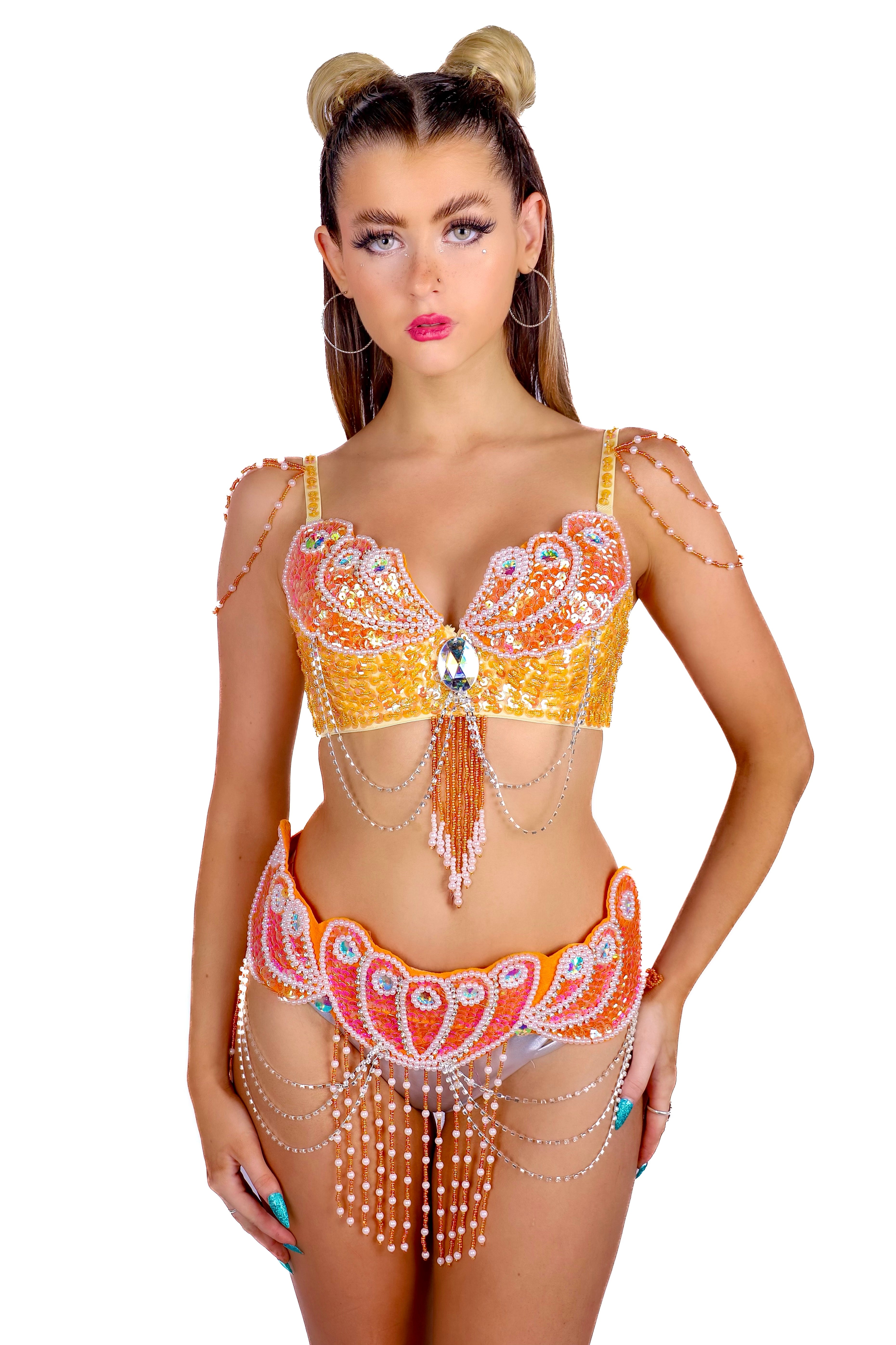 Citrus Mermaid Carnival Belt