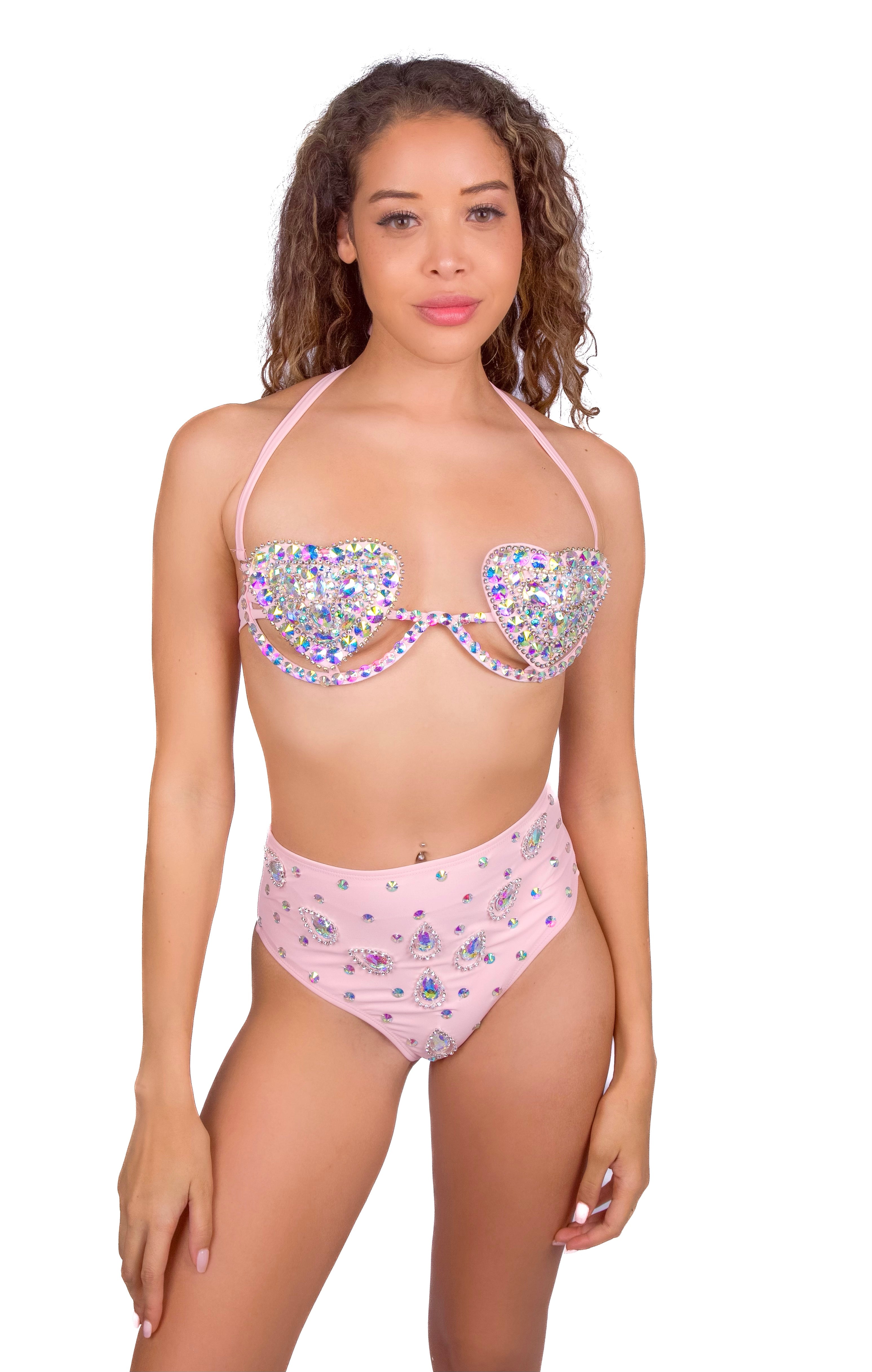 Baby Pink Icon Carnival Bottoms