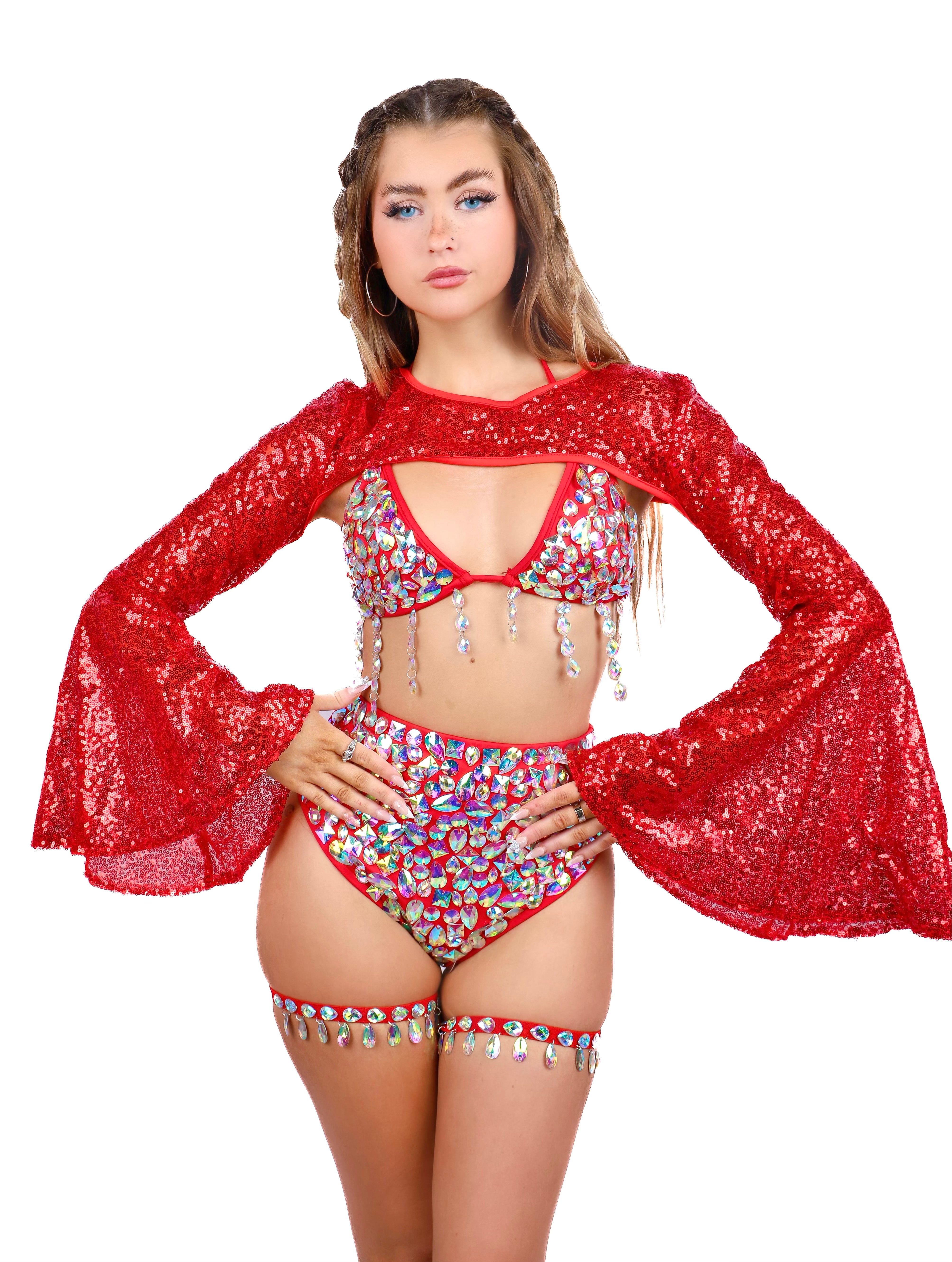 FULL OUTFIT- Ruby Cosmos (4 pcs)