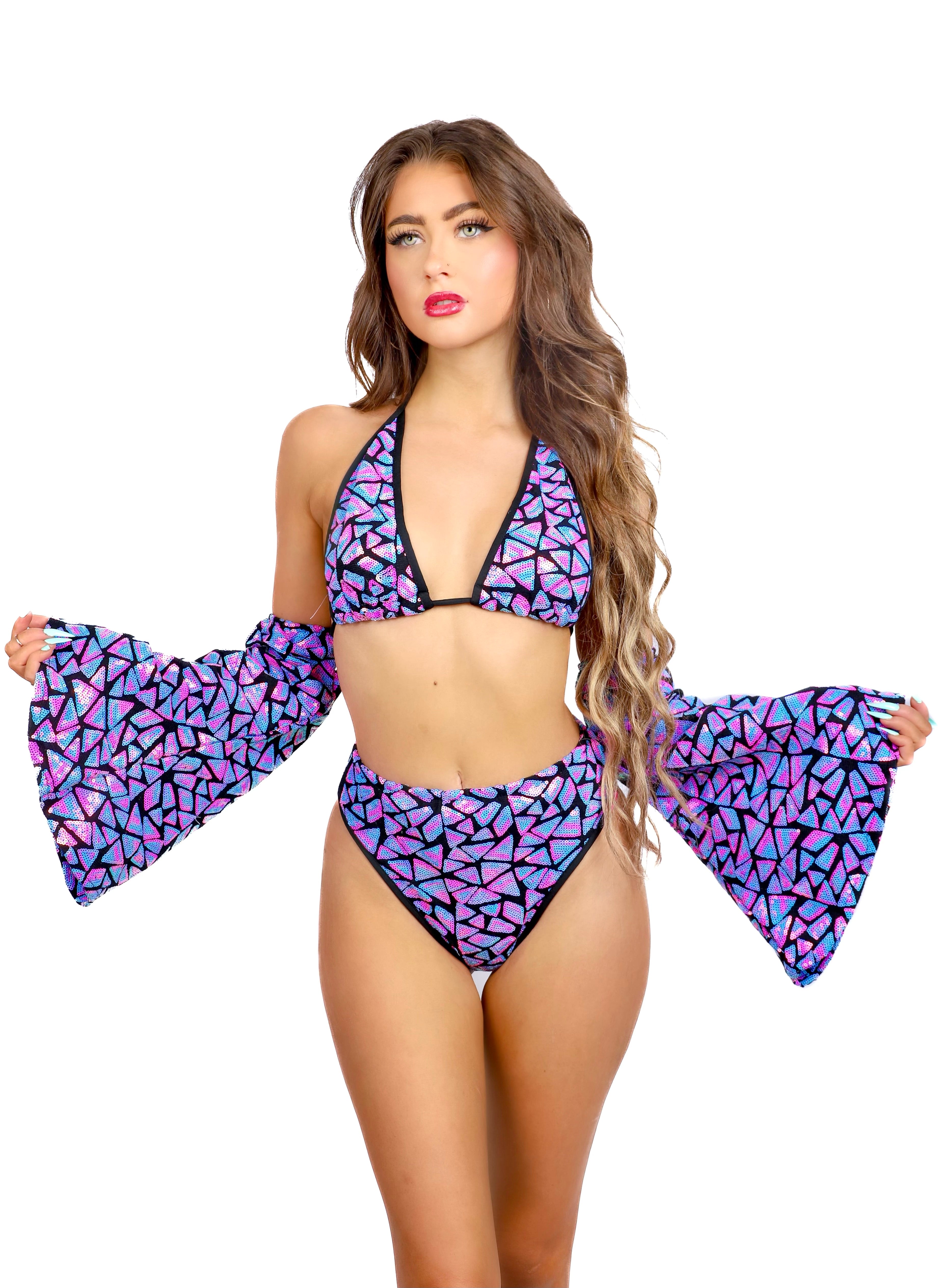 Lilac Blueberry Disco Aura Set
