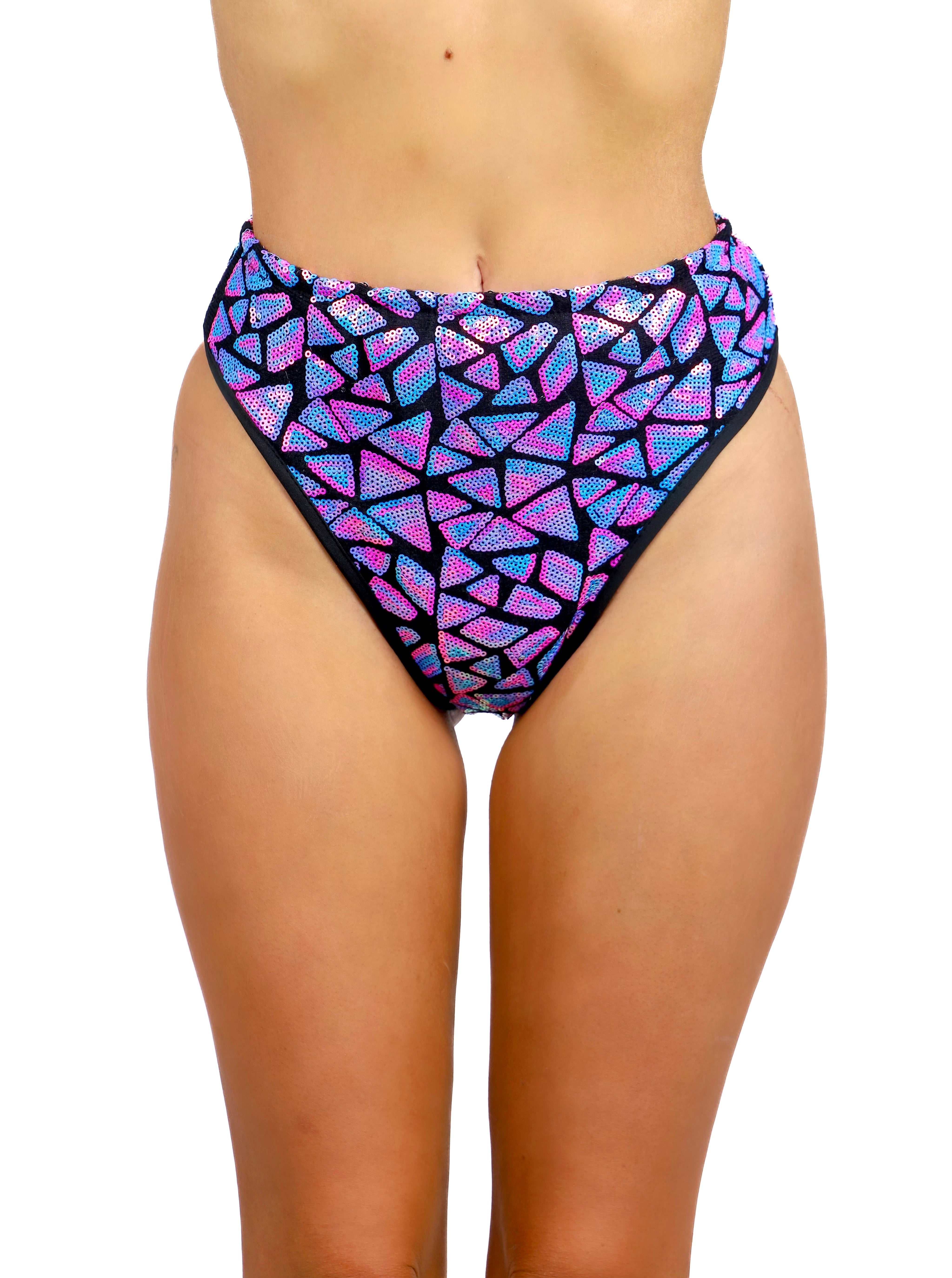 Lilac Blueberry Disco Aura Bottoms