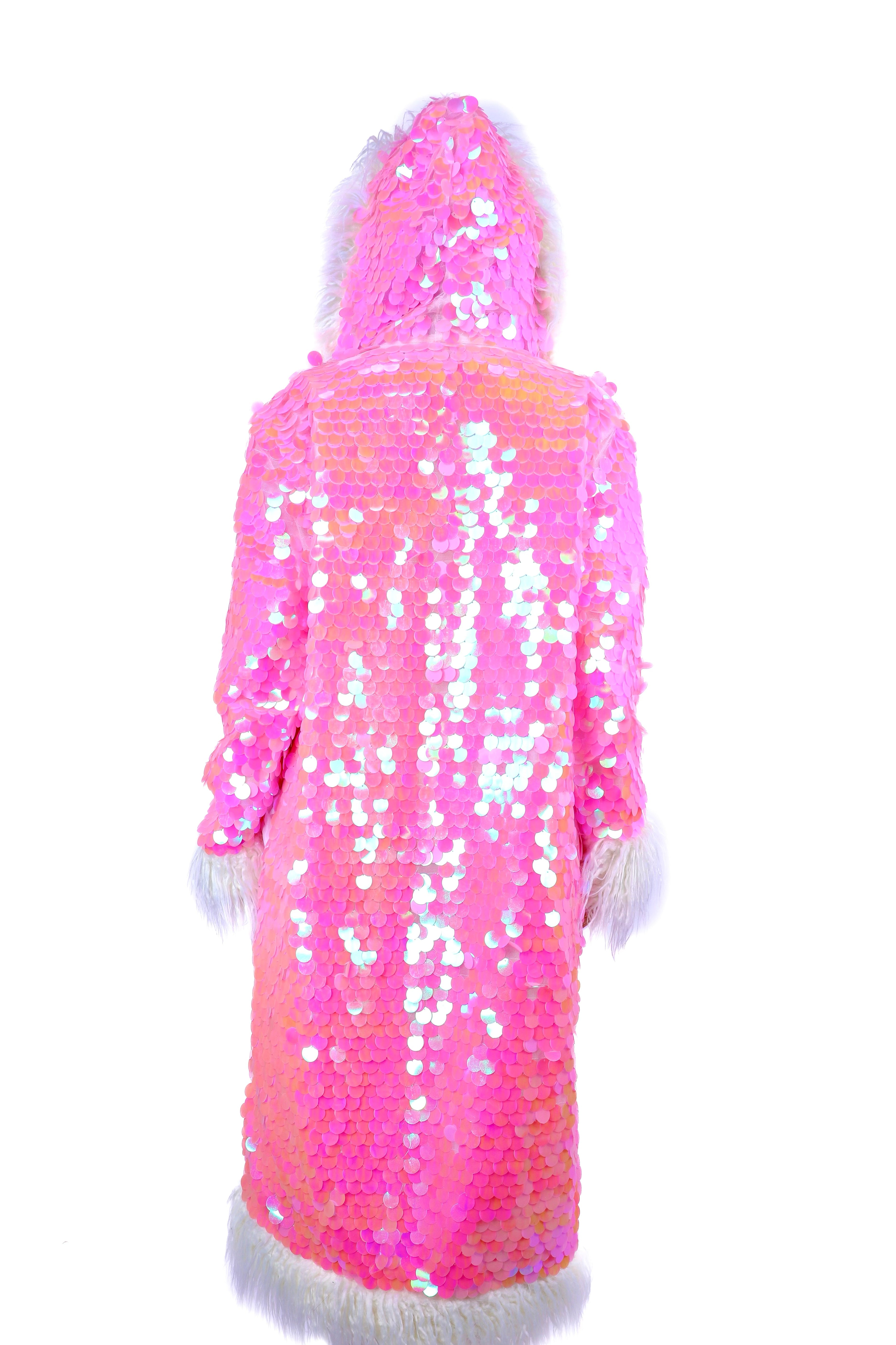 Disco Barbie Fuzzy Jacket