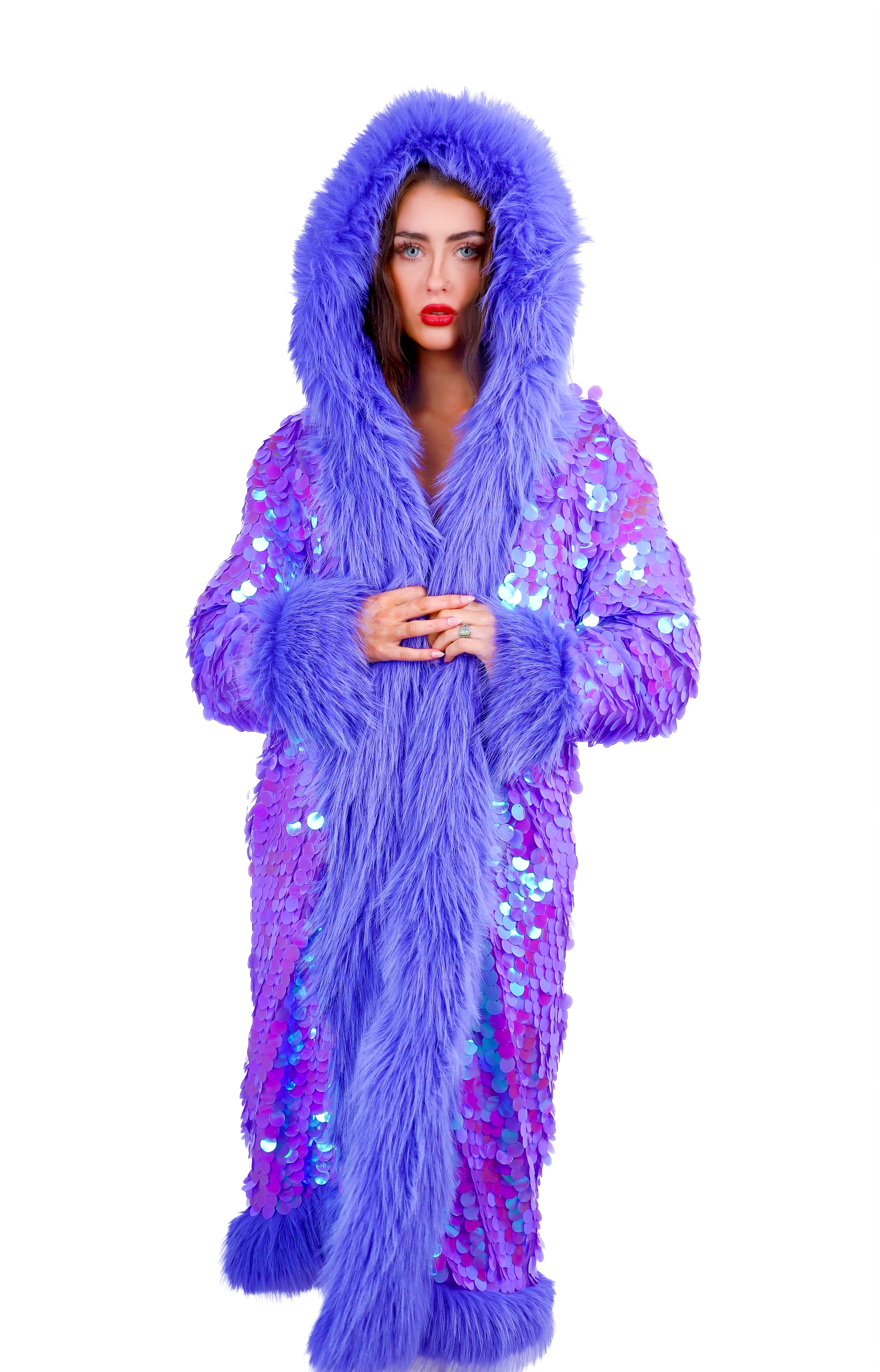 FULL OUTFIT- Magic Lavender Fuzzy Disco (2 pcs)