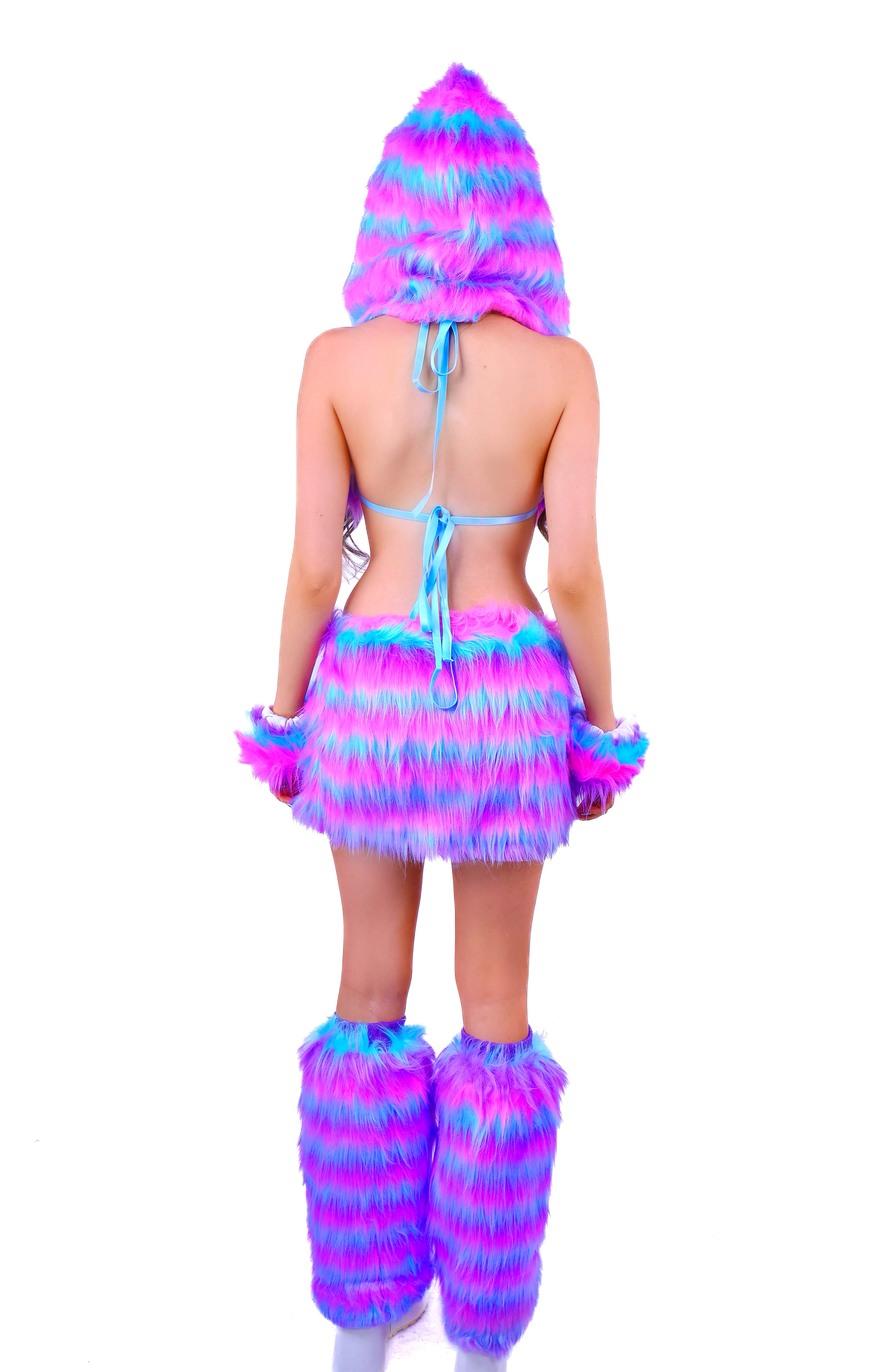 Cheshire Diva Fuzzy Skirt