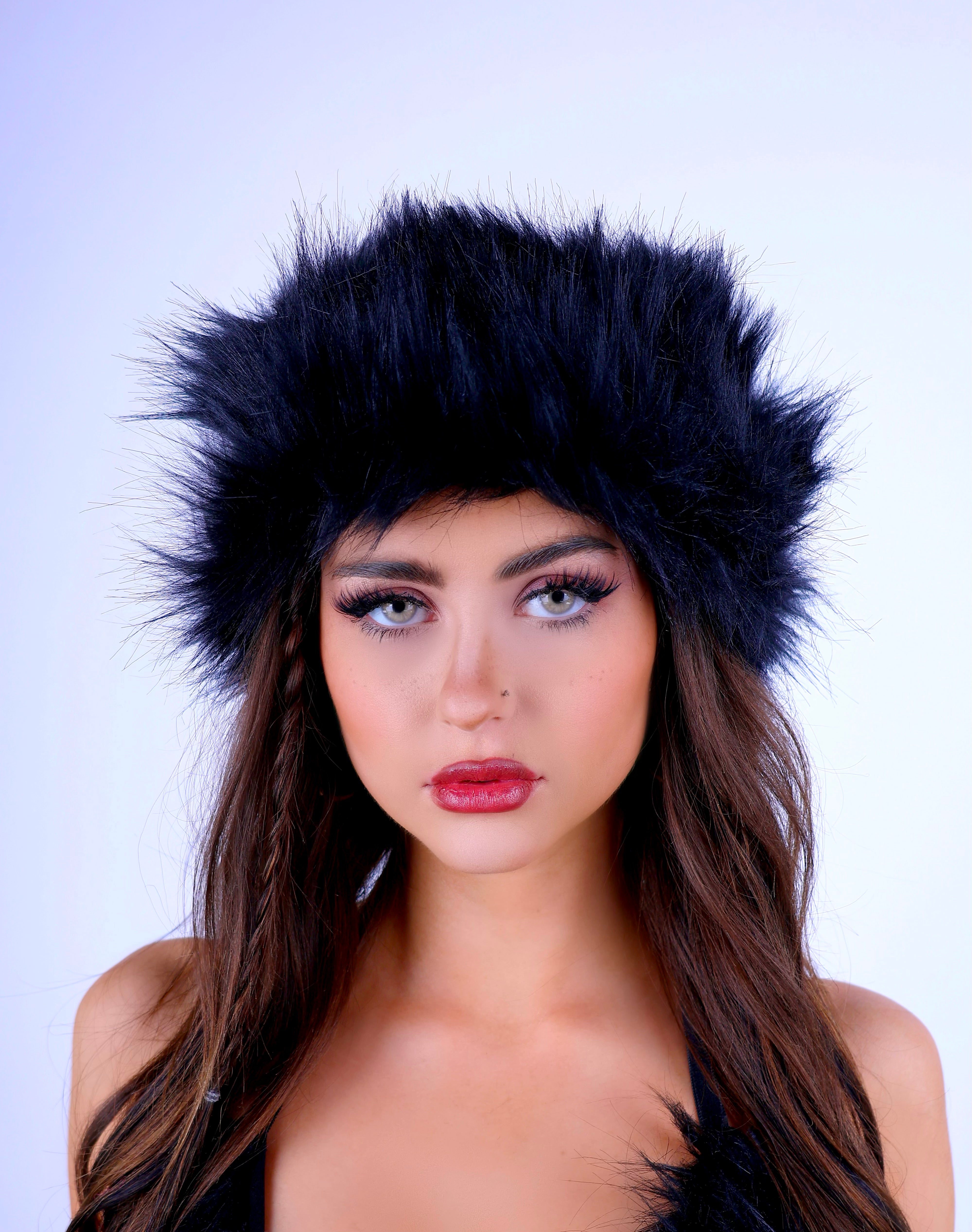 Midnight Diva Fuzzy Headband