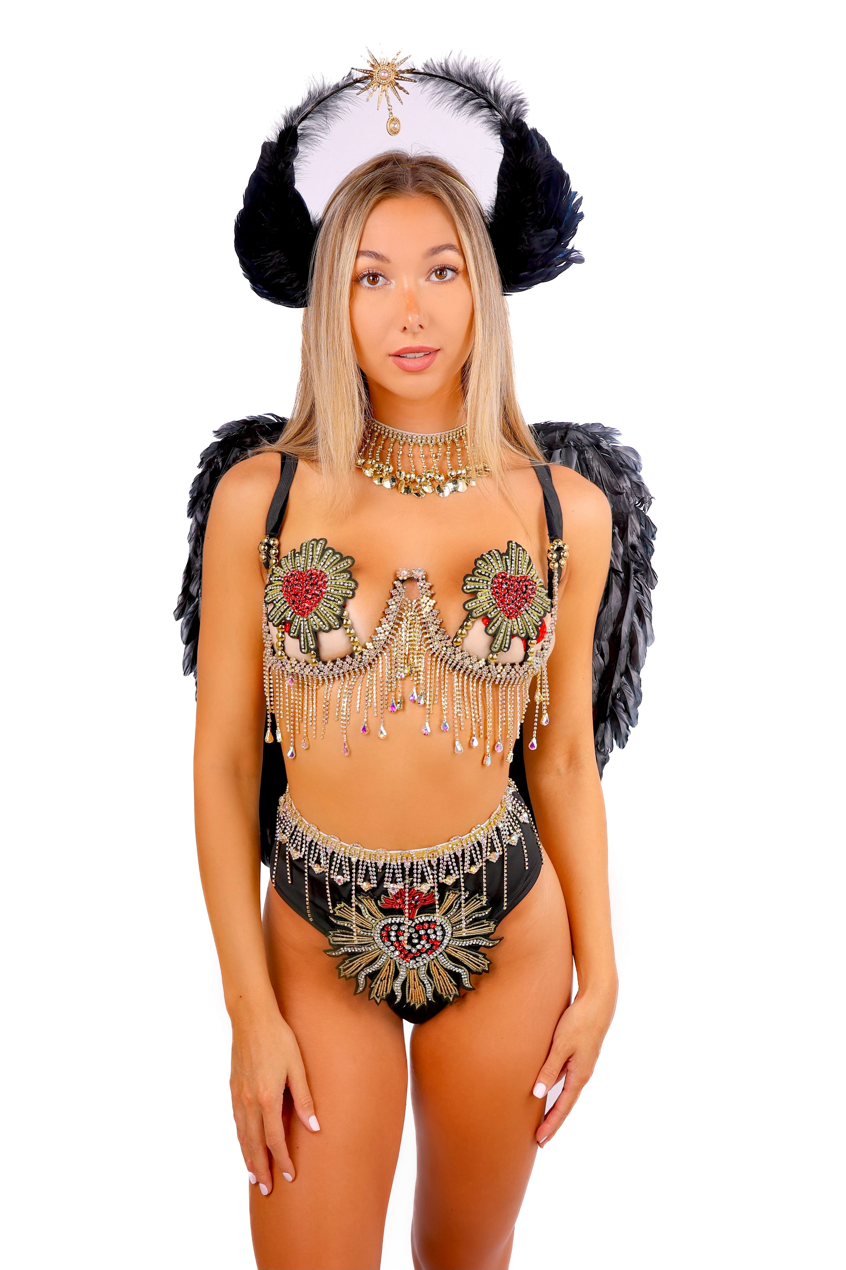 FULL OUTFIT- Midnight Empress Angel (6 pcs)