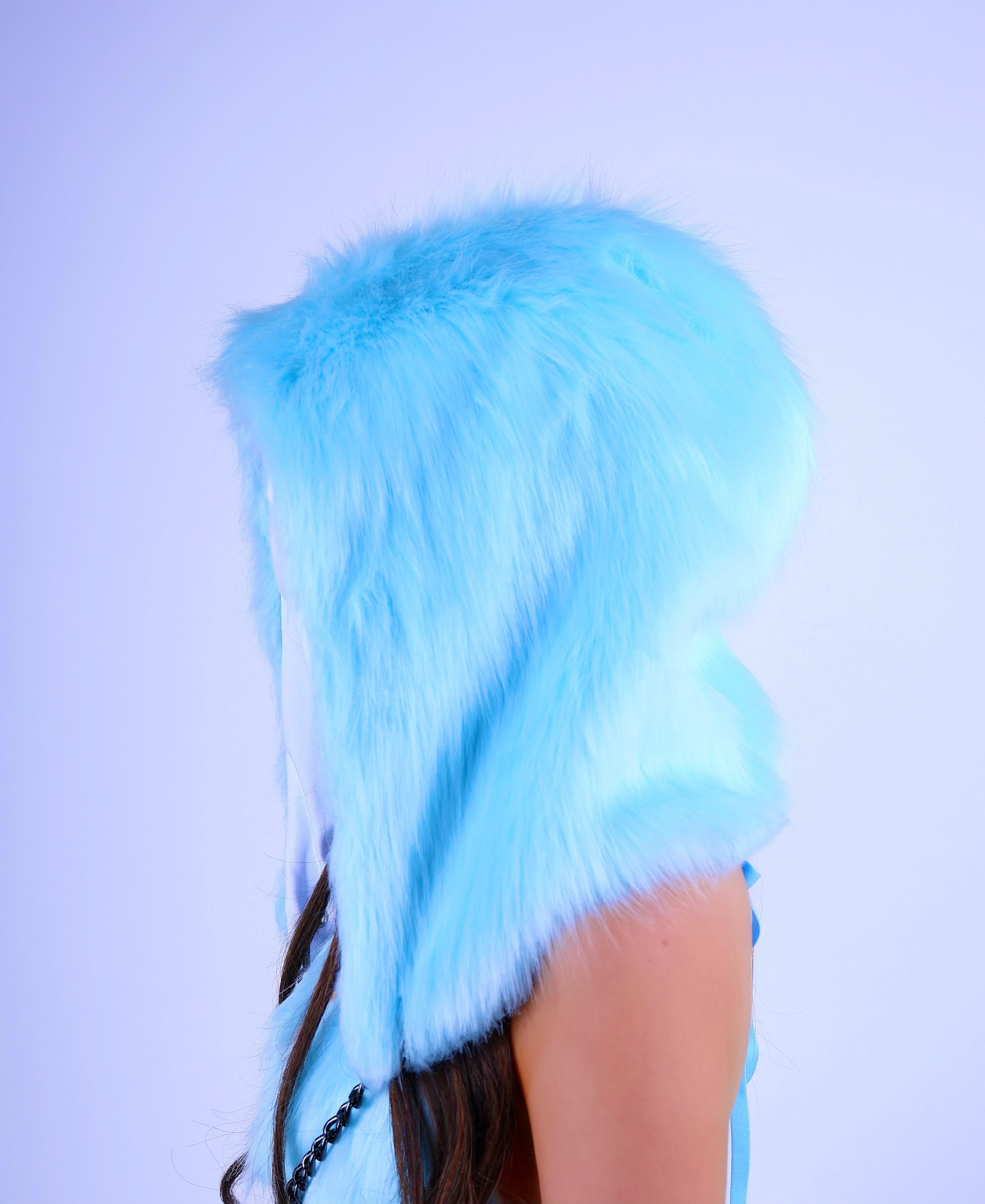 Cotton Candy  Diva Fuzzy Hood