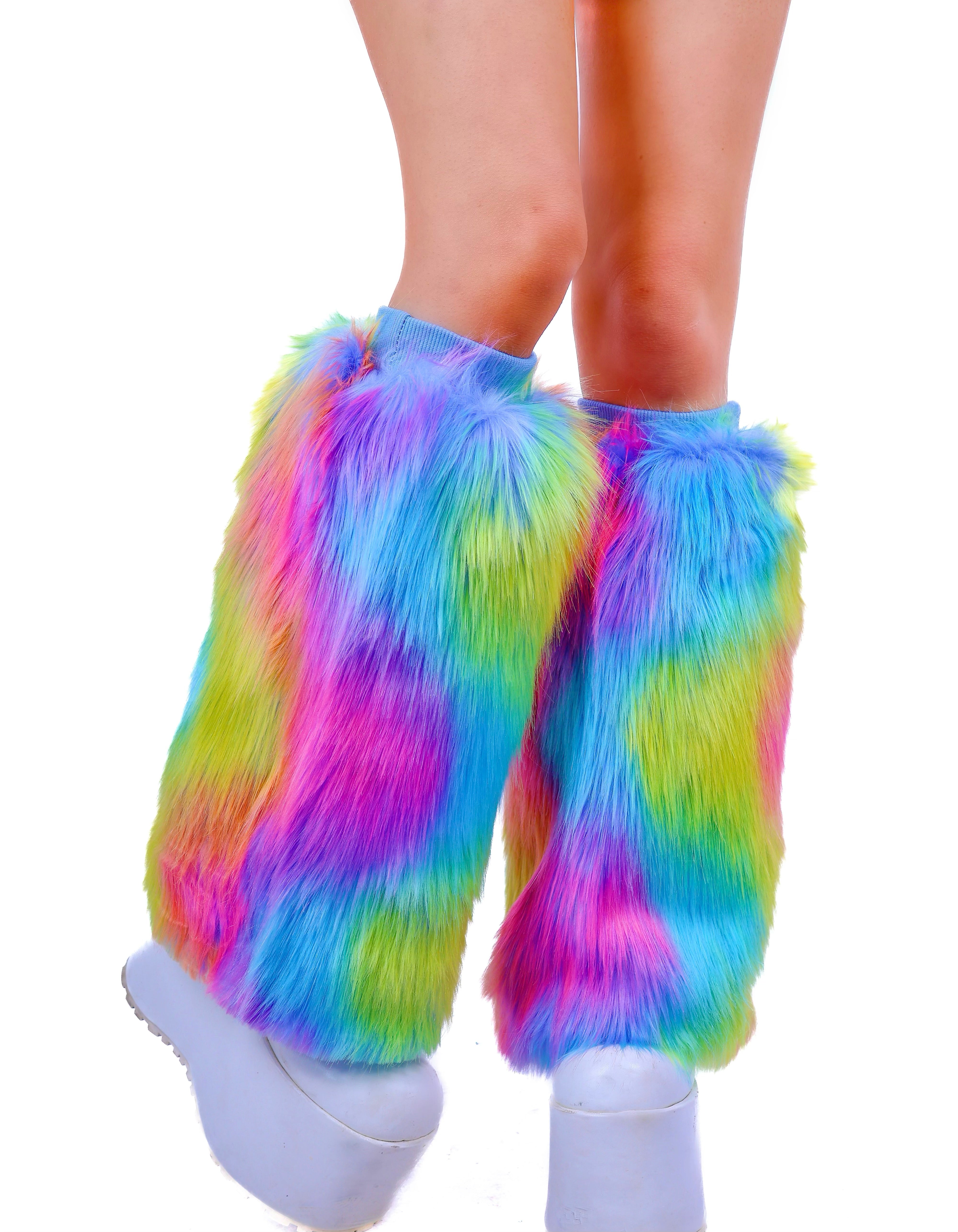 Fantasy Fuzzy Leg Warmers