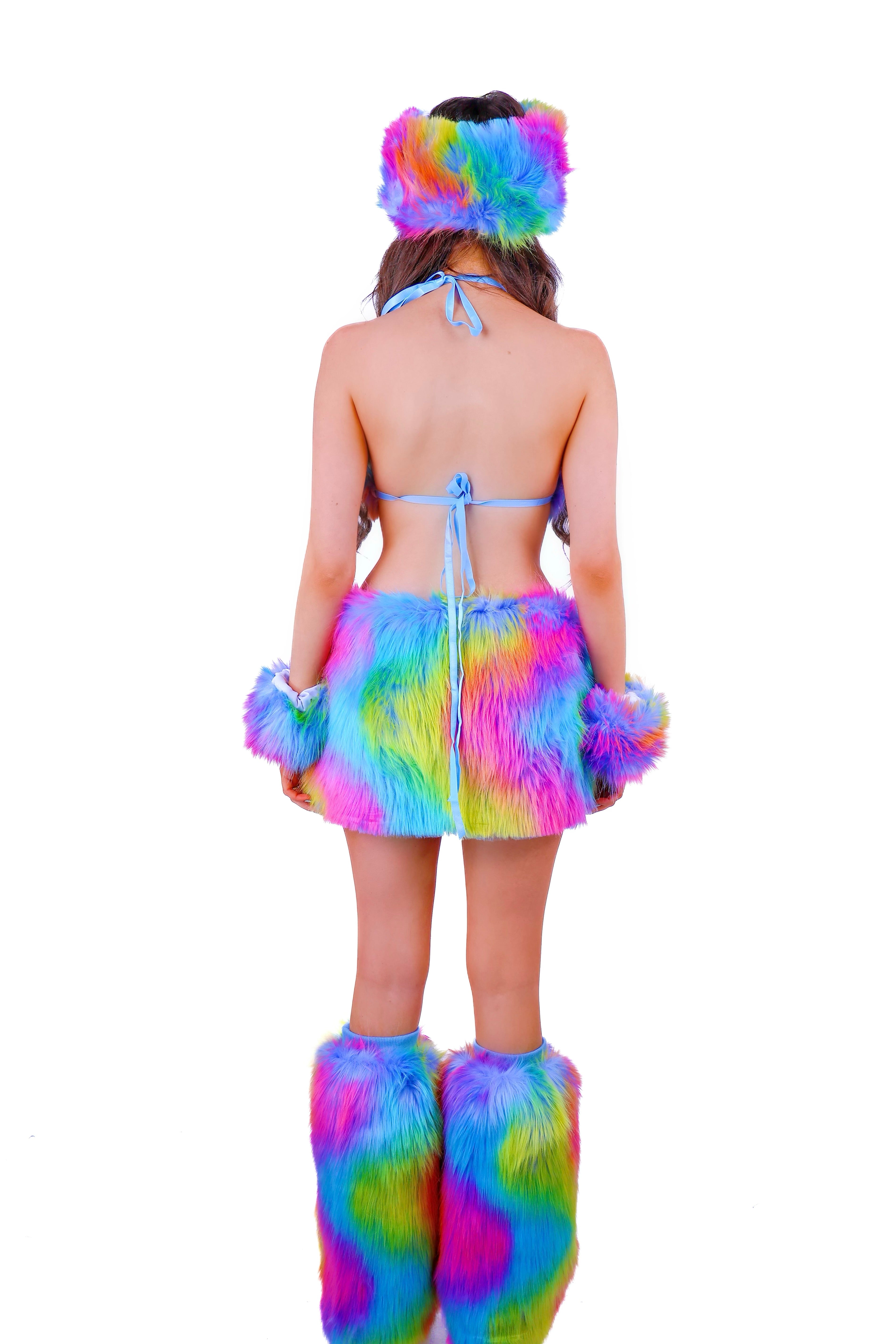 FULL OUTFIT- Fuzzy Fantasy Diva (5 pcs)