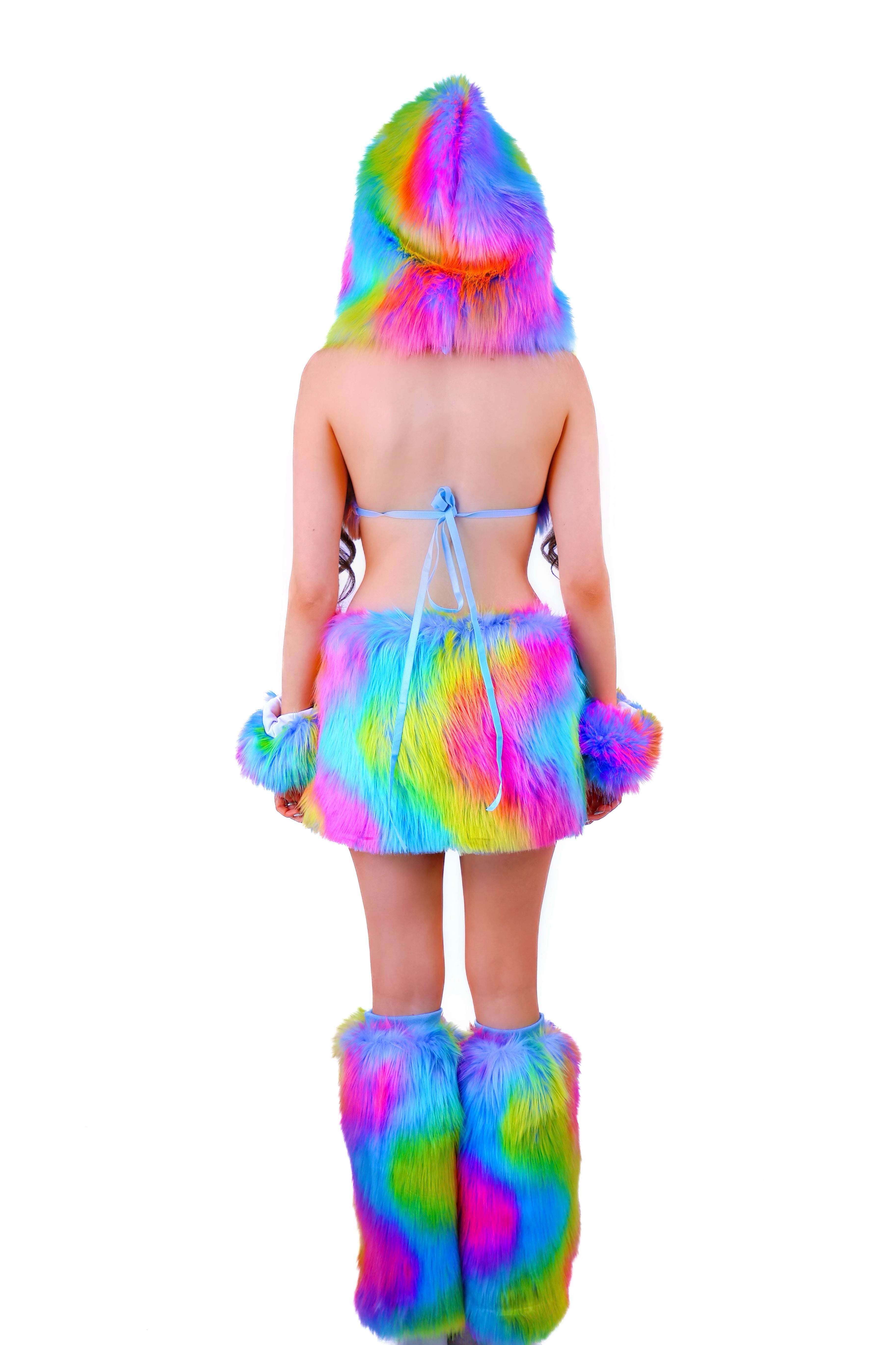 Fantasy Diva Fuzzy Skirt