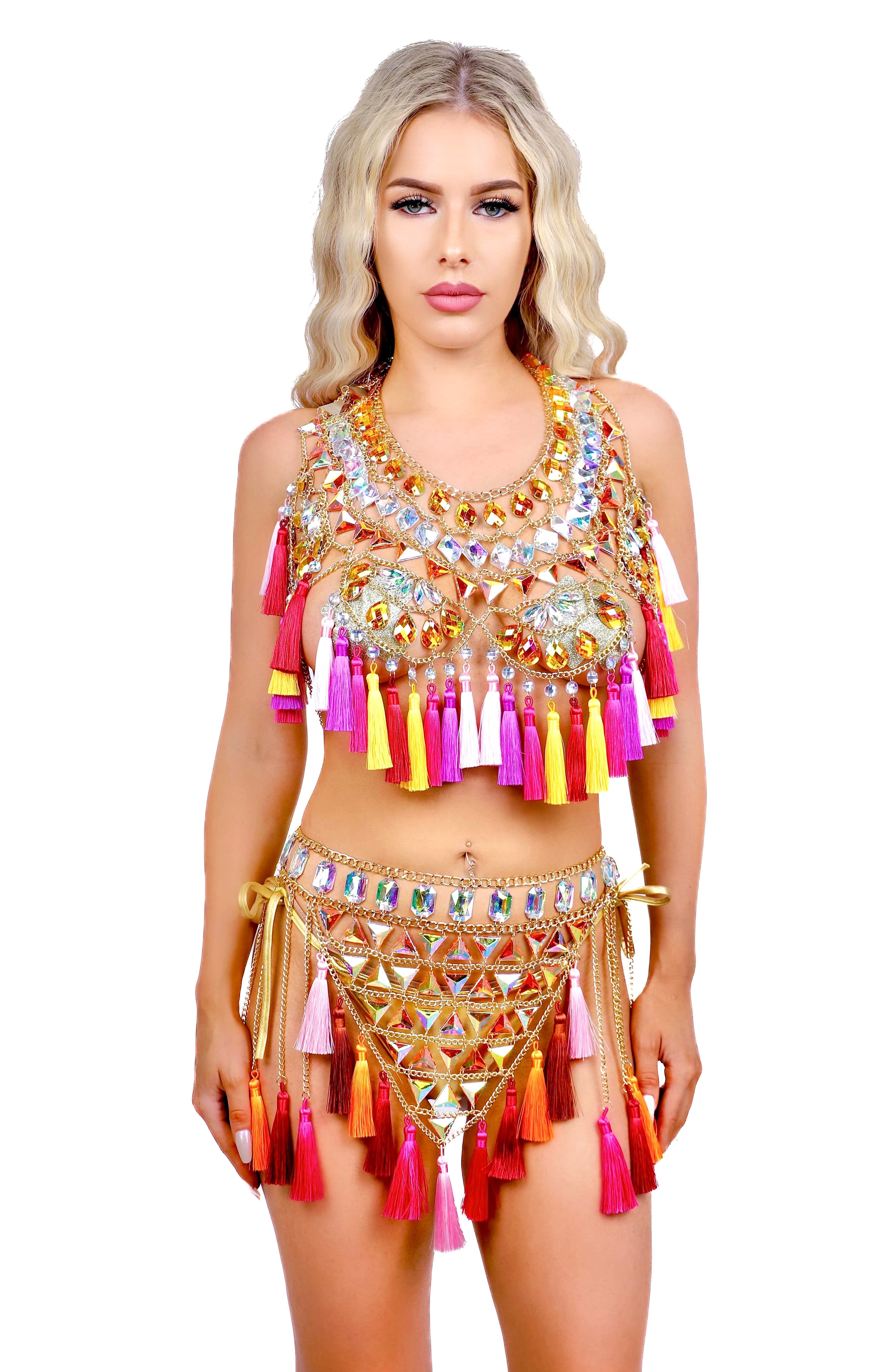 Desert Tassel Jewelry Skirt