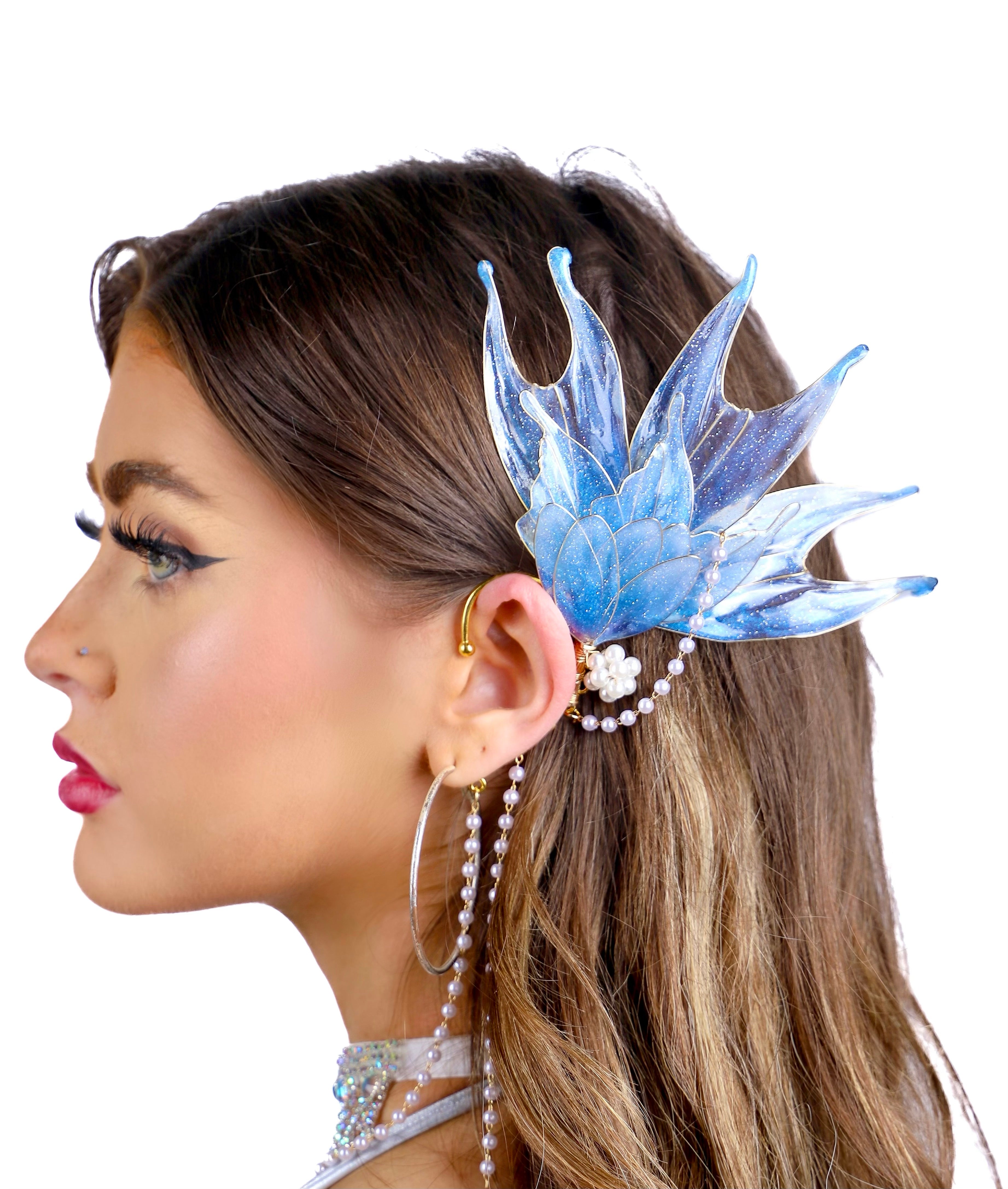 Siren Aerial Butterfly Ear Cuff (1 pair)