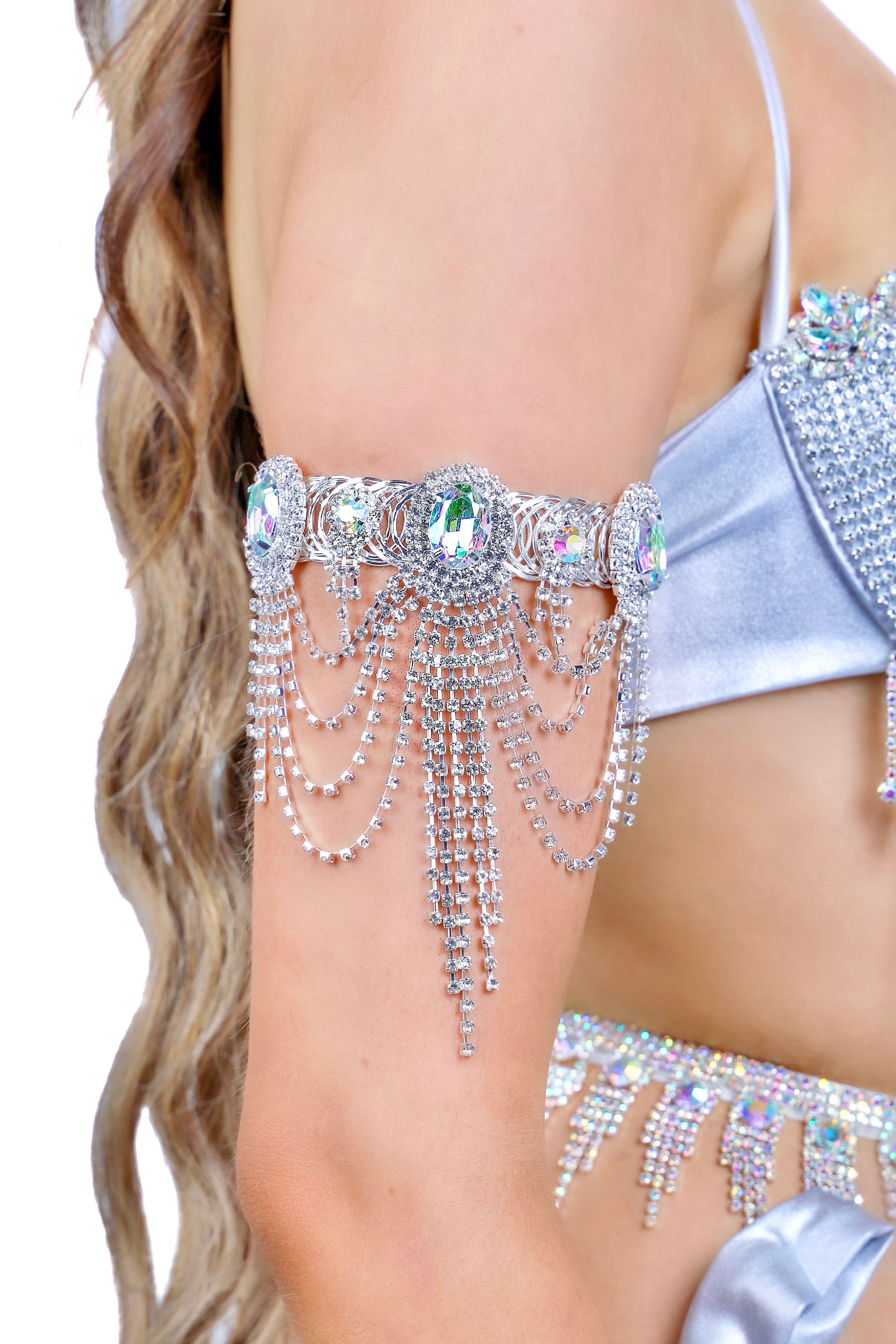 Silver Siren Goddess Arm Wrap