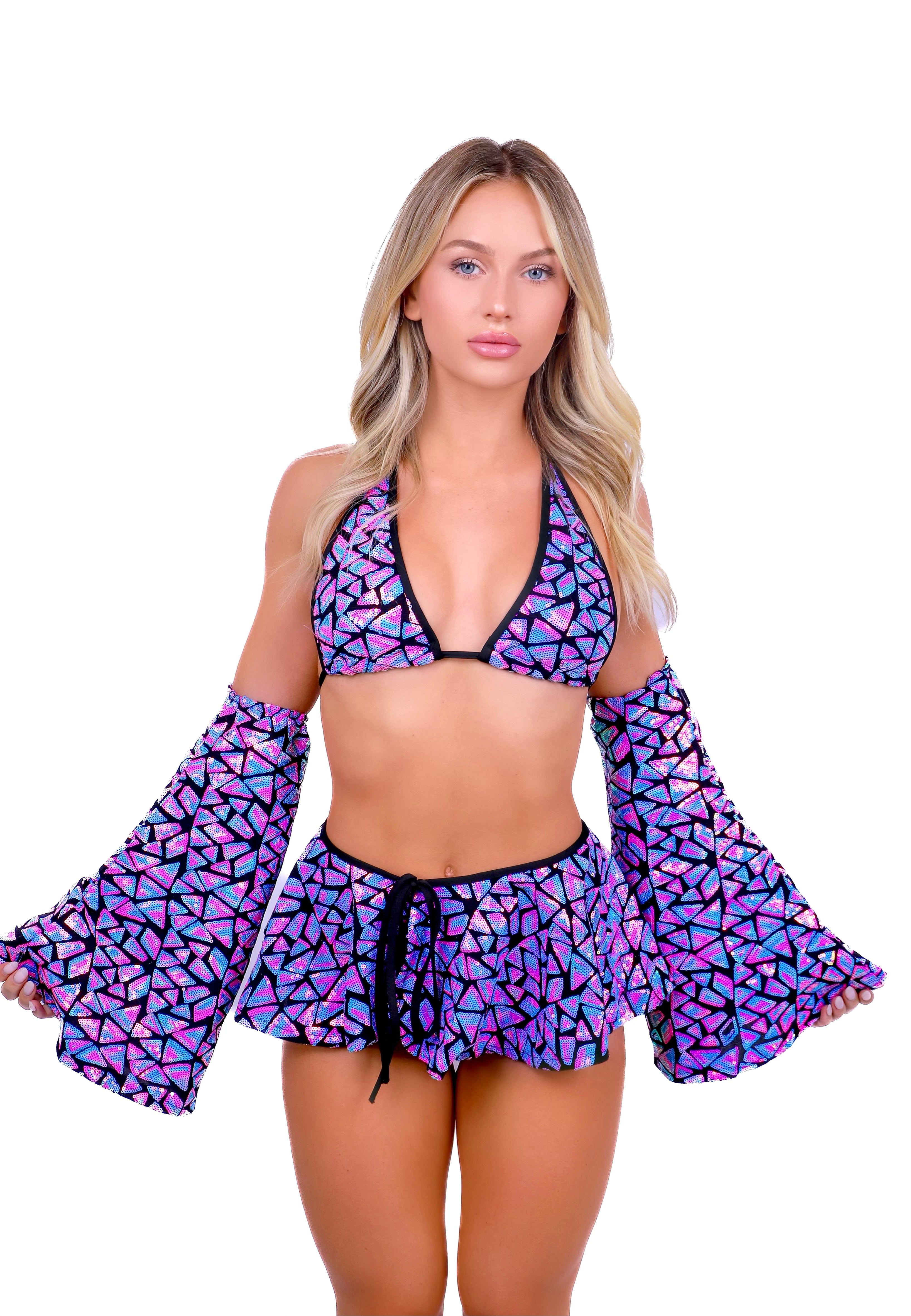 Lilac Blueberry Disco Aura Set (4 pcs)