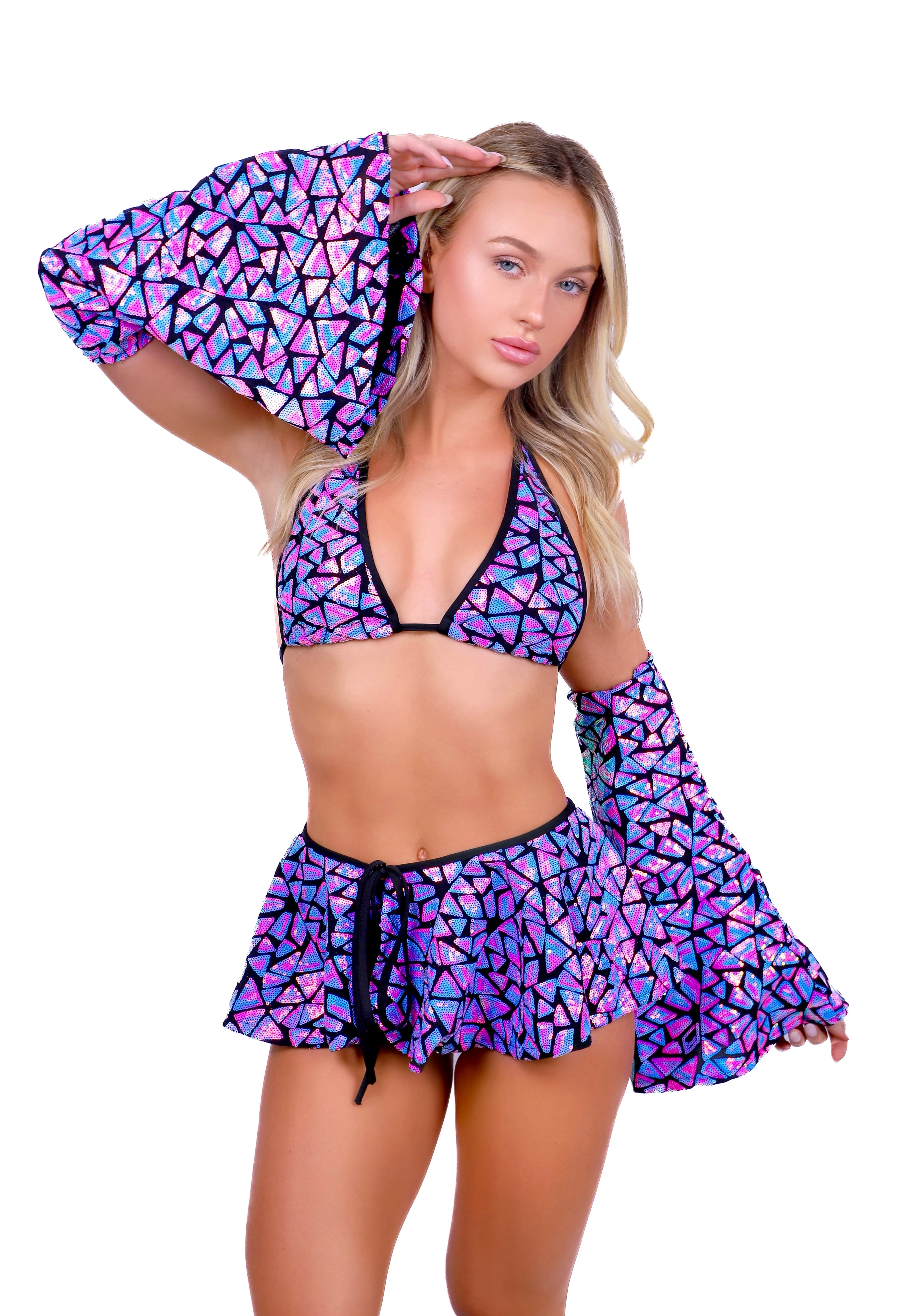 Lilac Blueberry Disco Aura Set