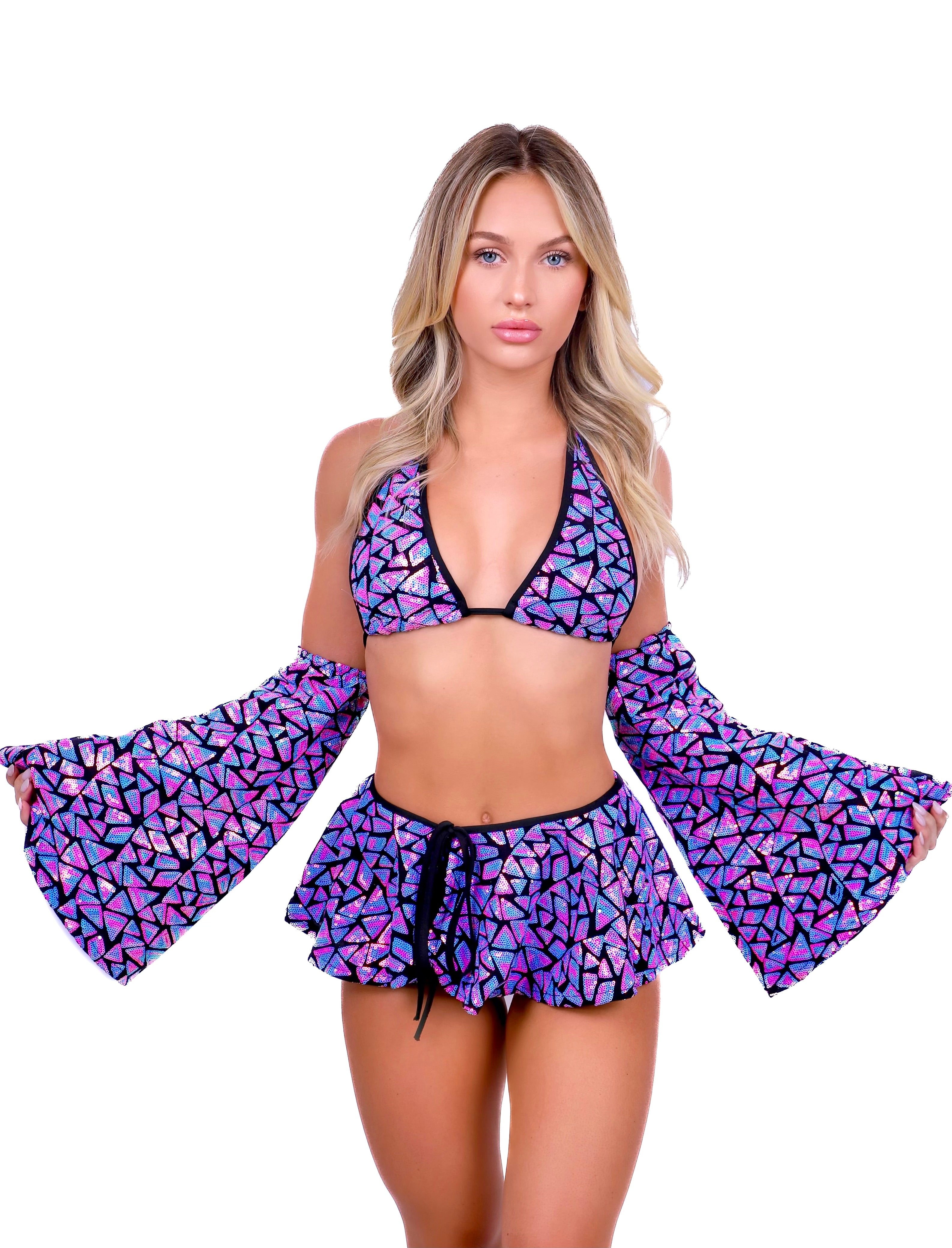 Lilac Blueberry Disco Aura Set (4 pcs)