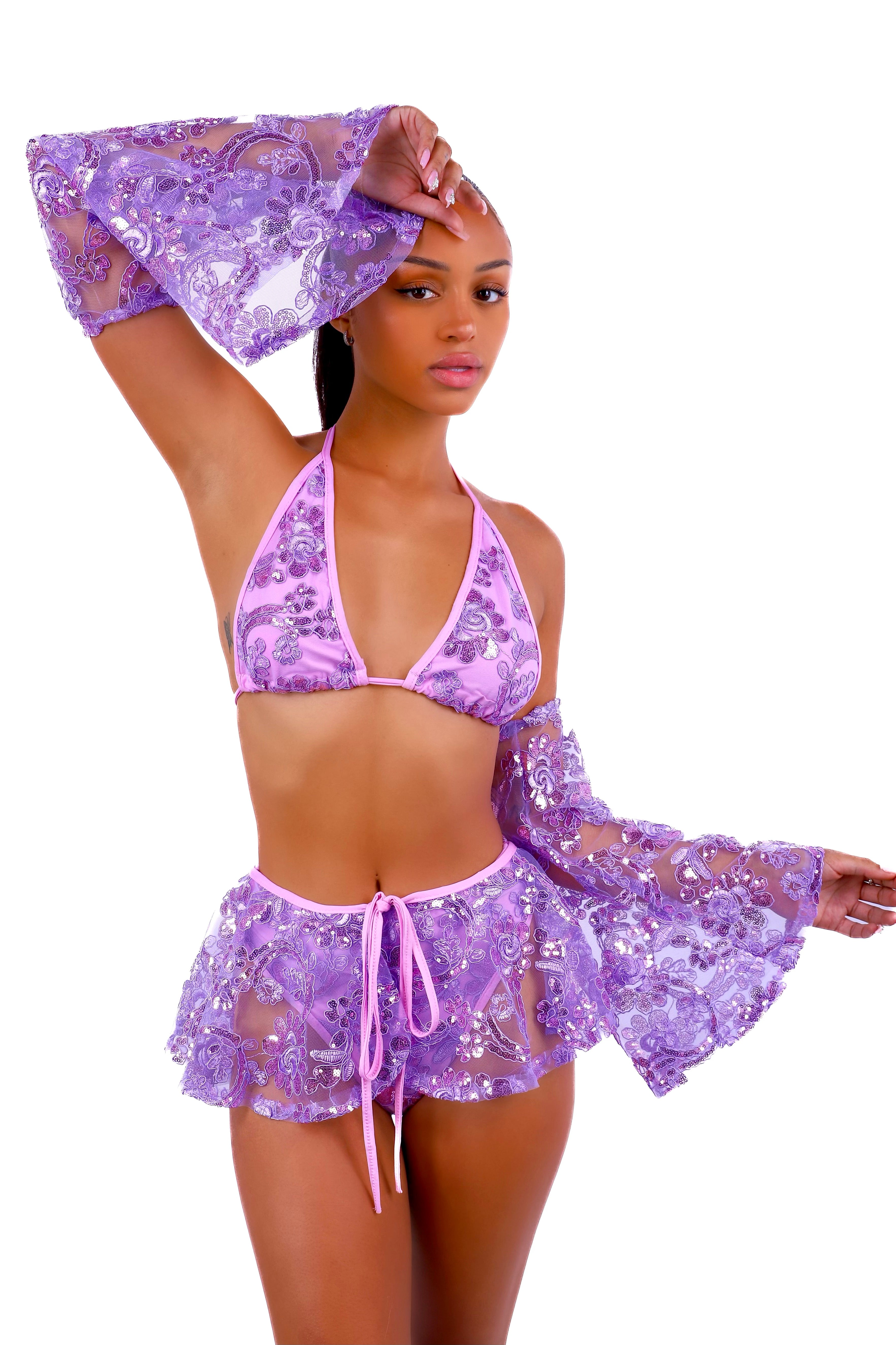 Lilac Fantasy Fairy Blossom Set
