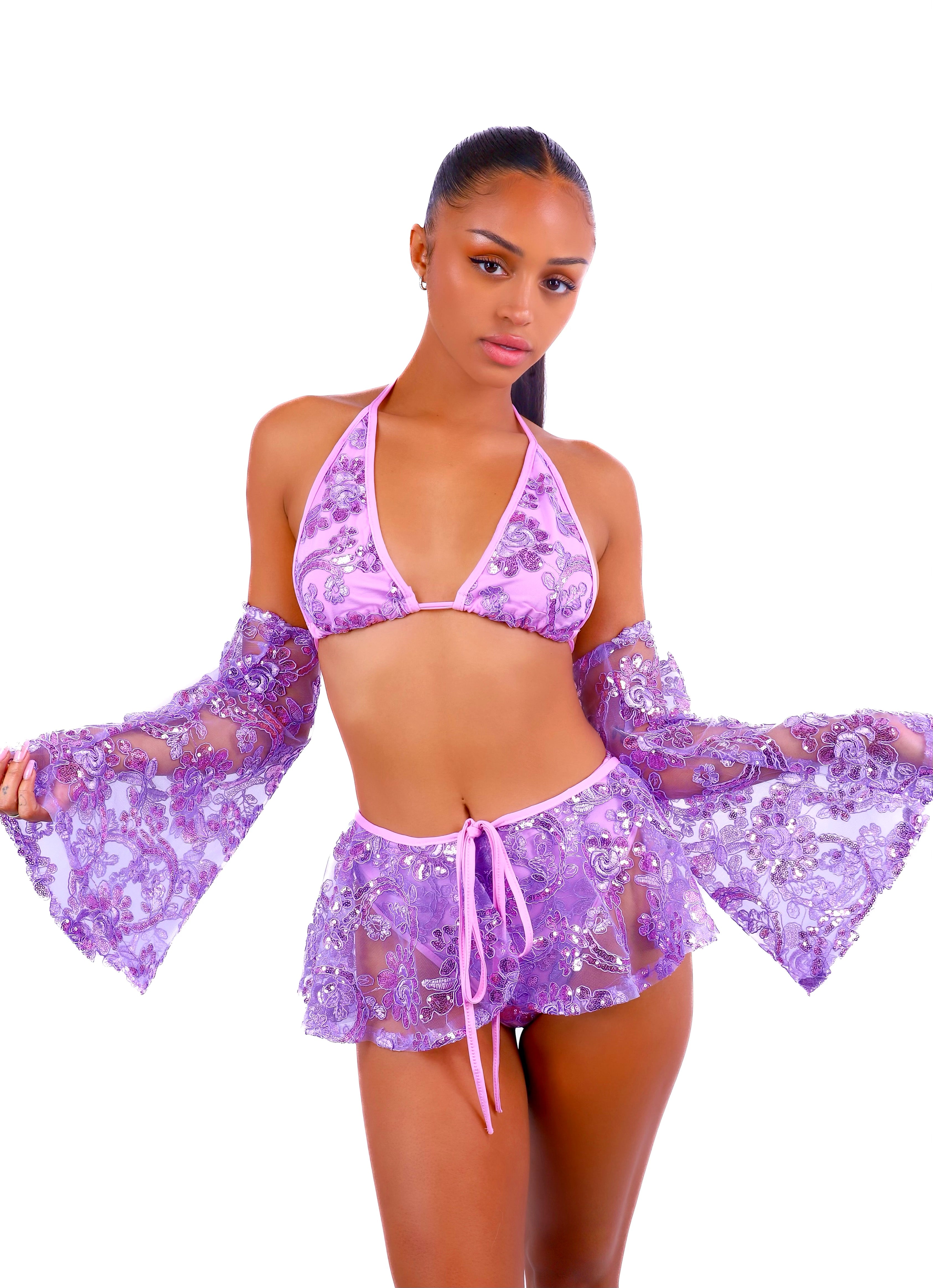 Lilac Fantasy Fairy Blossom Set