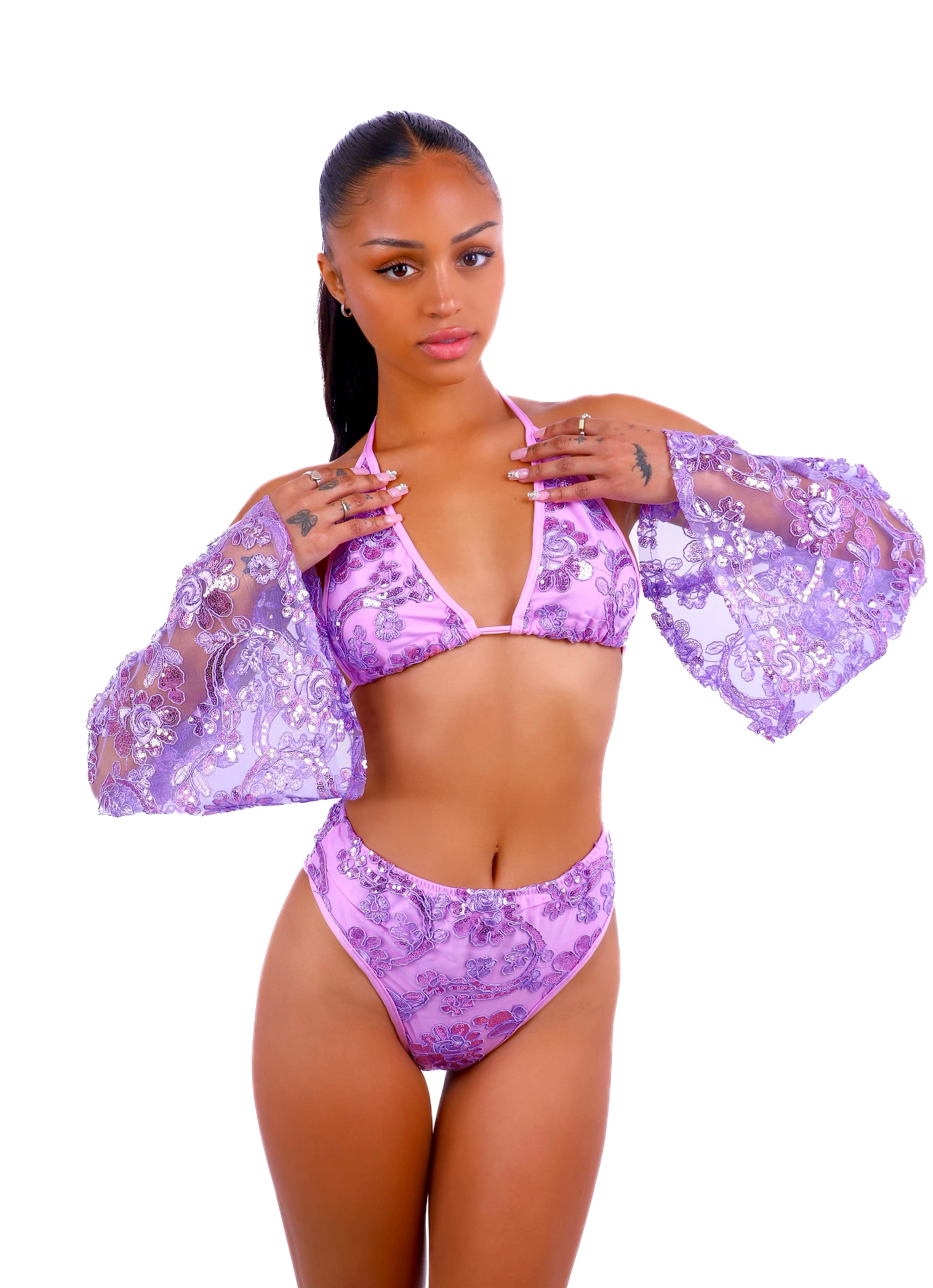 Lilac Fantasy Fairy Blossom Set