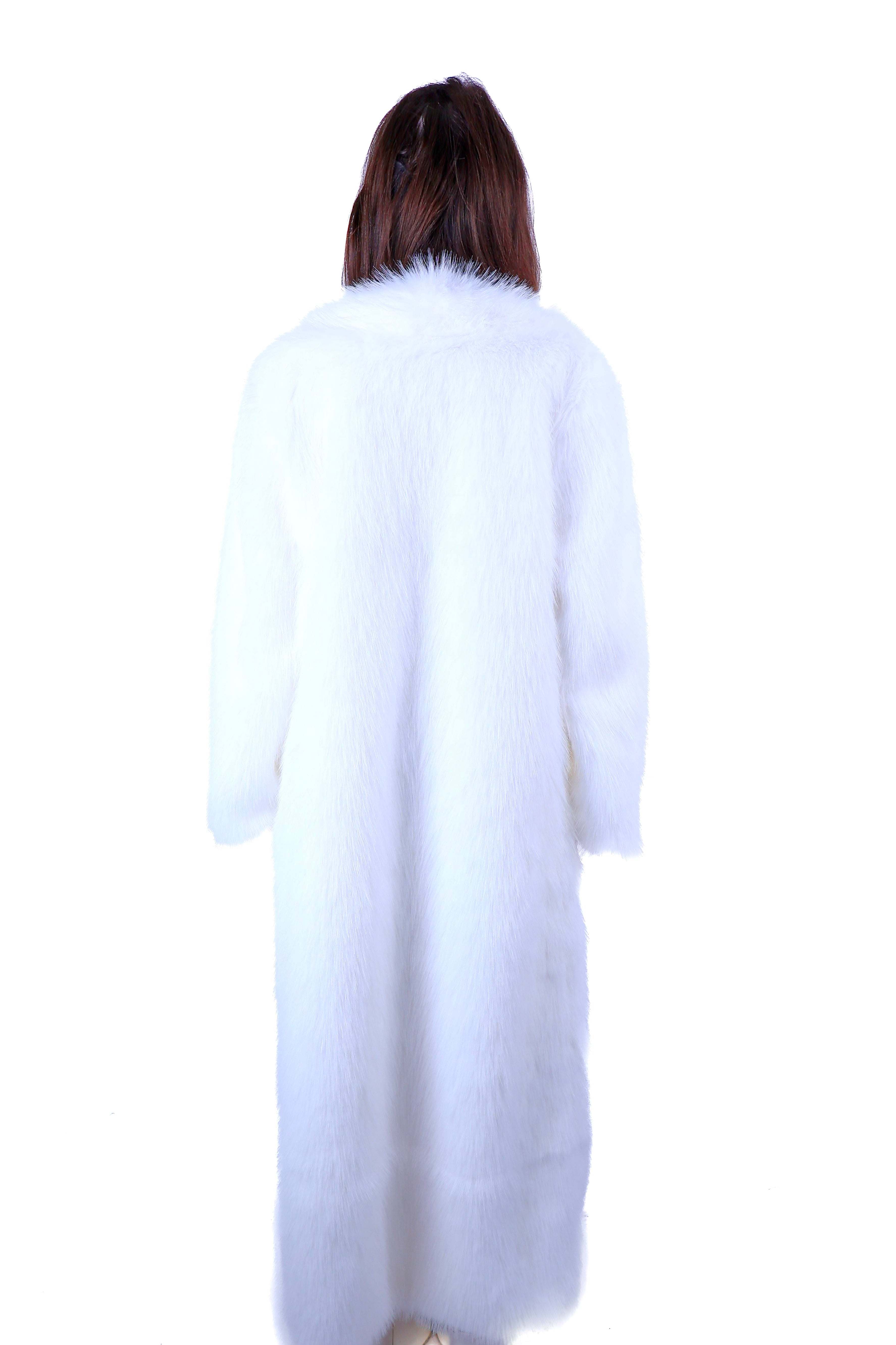 Snow Chic Long Fuzzy Jacket